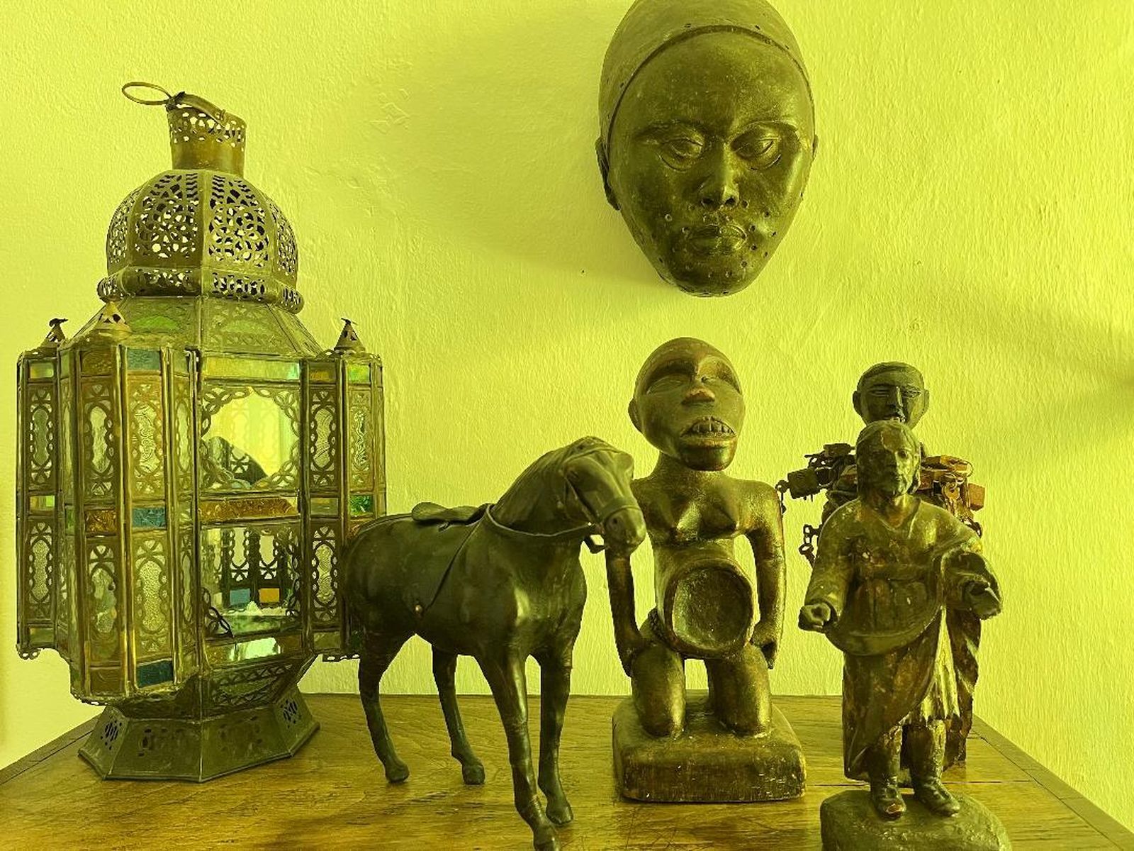 Interior de la casa.