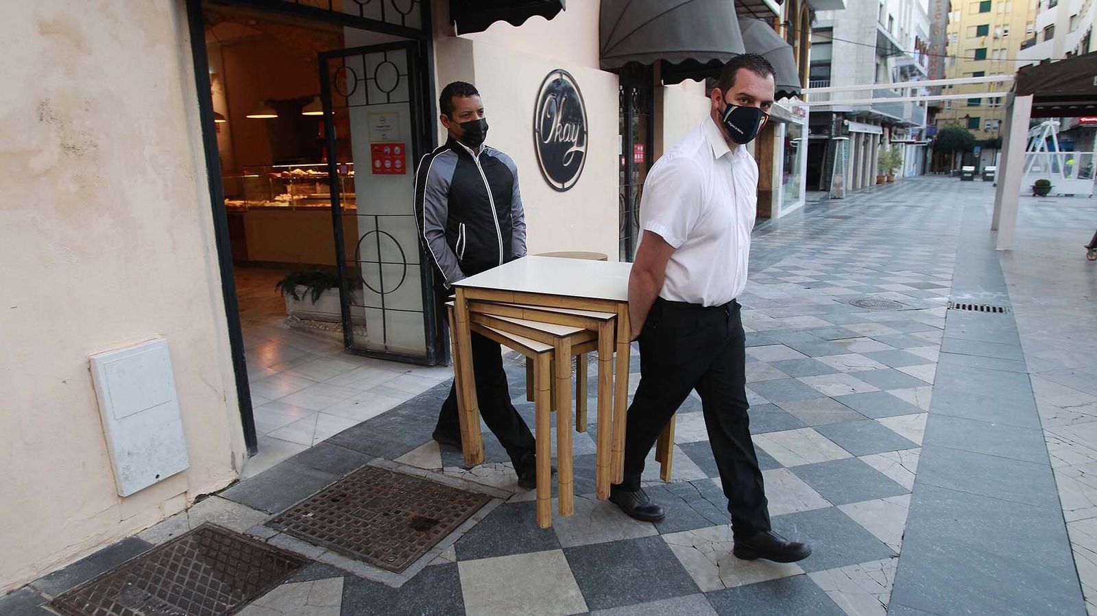 El comercio no esencial y la hostelería vuelven abrir en Algeciras