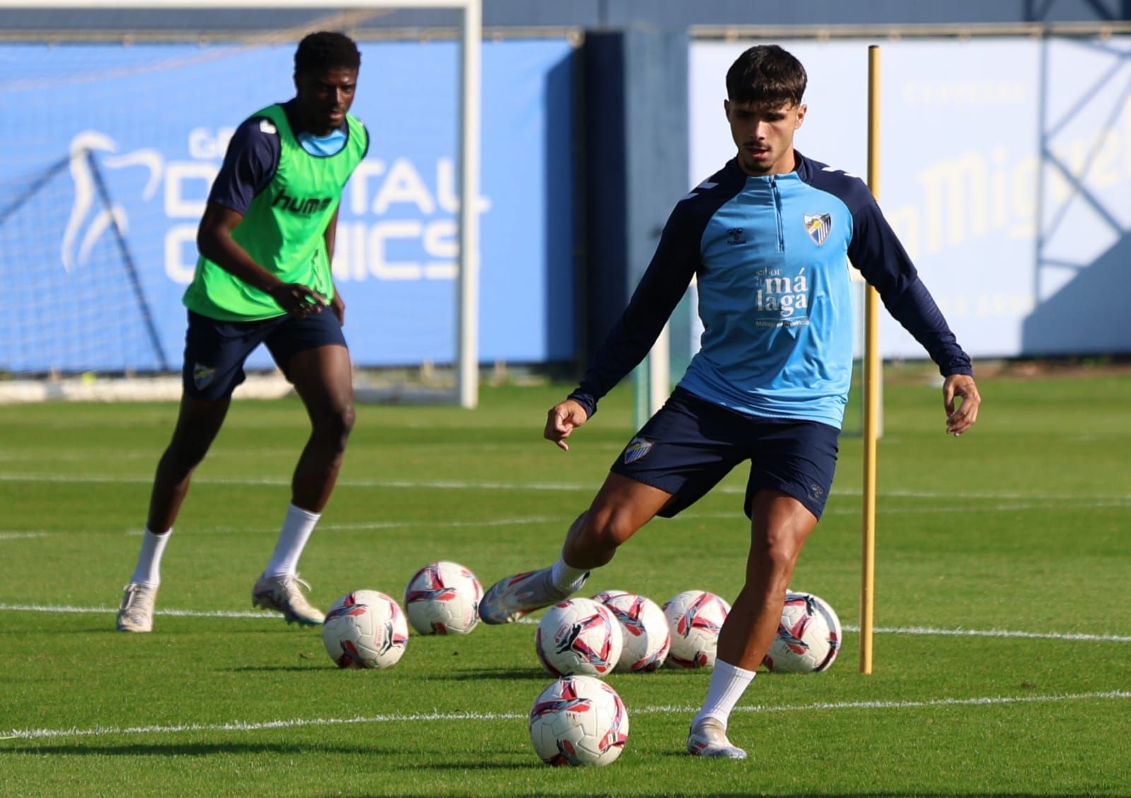 Entrenamiento Málaga CF: Ramón regresa en la primera sesión de la semana