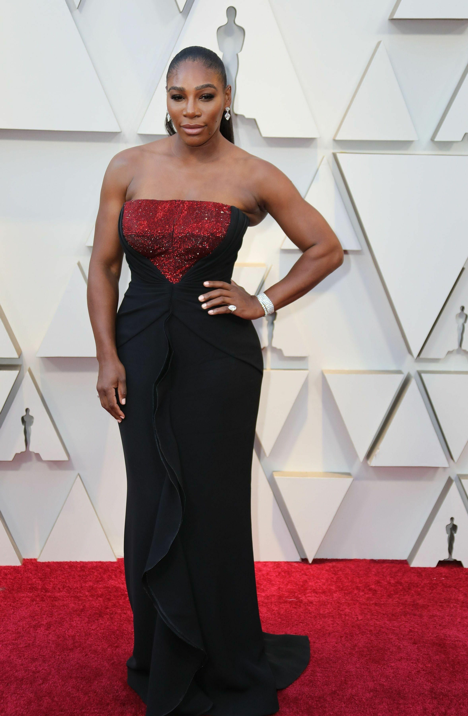 Serena Williams, de Armani