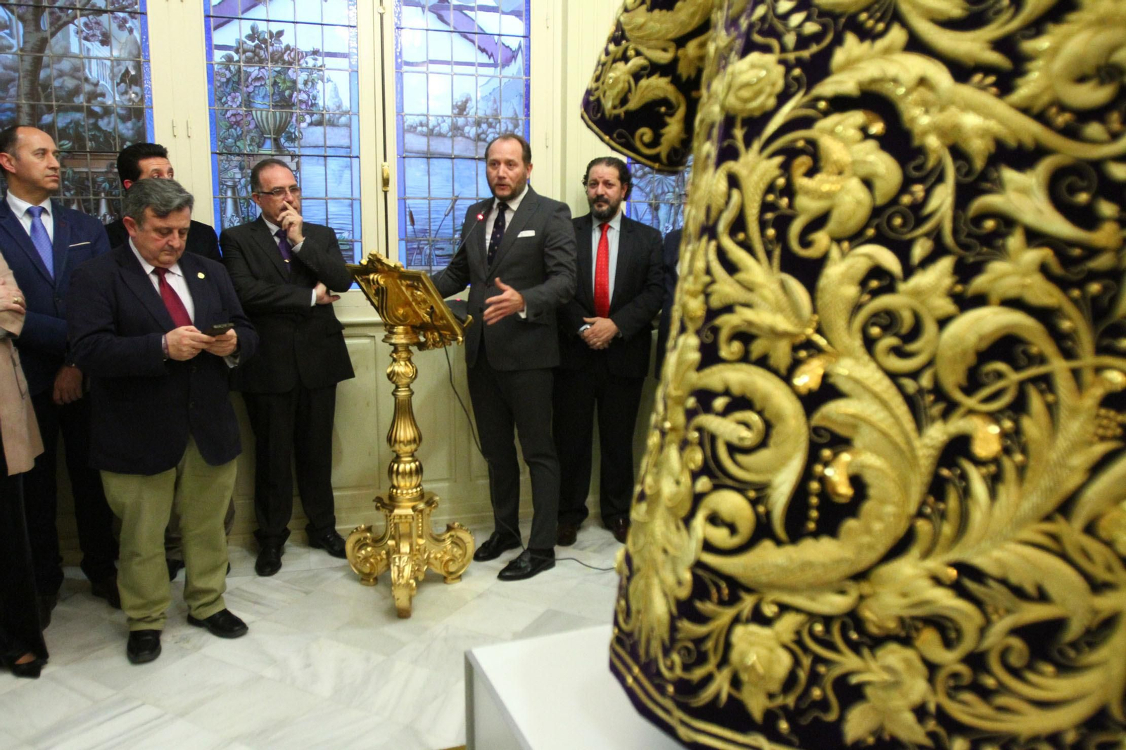 Presentación de la nueva túnica del Nazareno