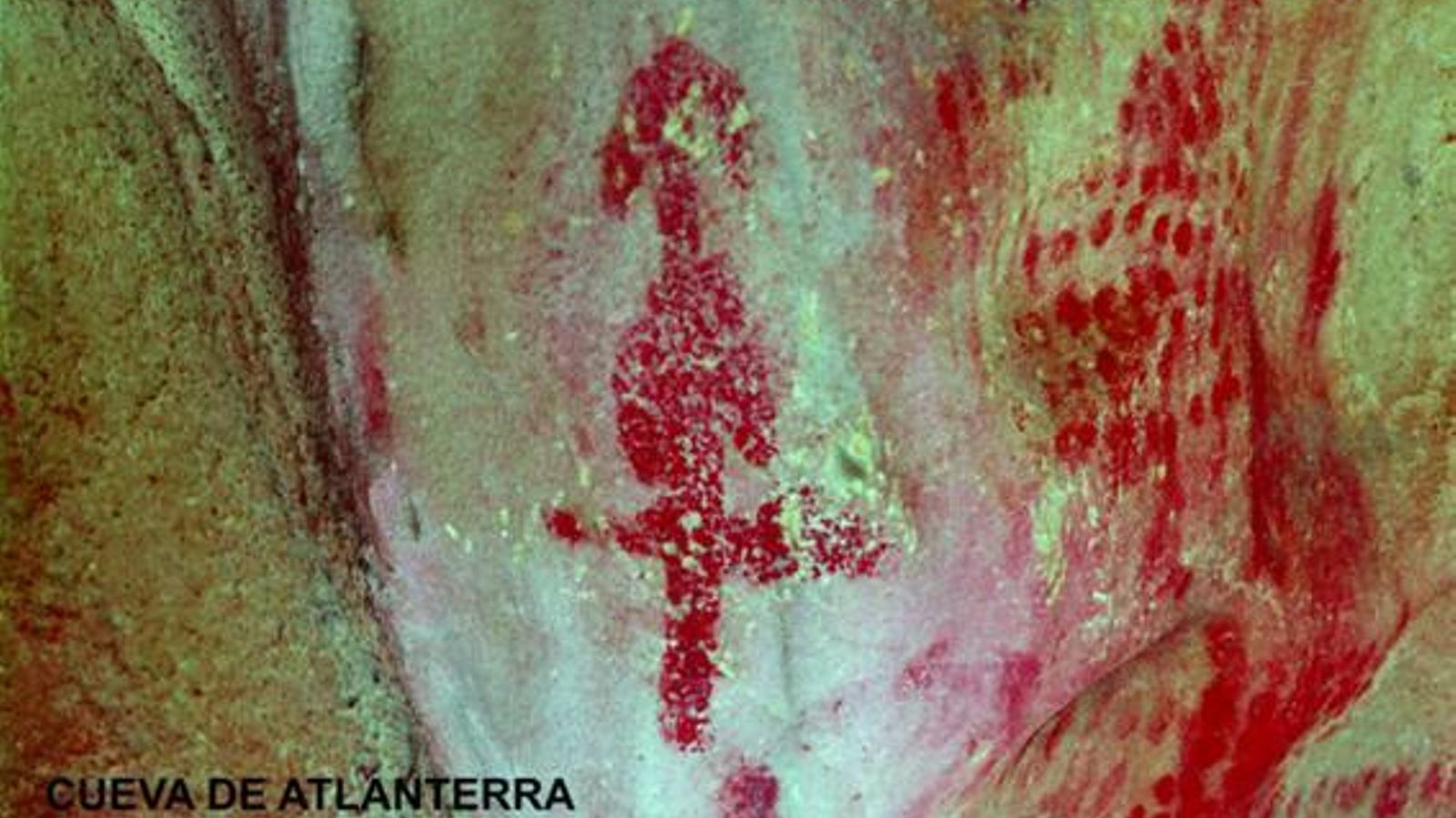 Lámina 3, Motivo postpaleolítico con forma de estandarte.