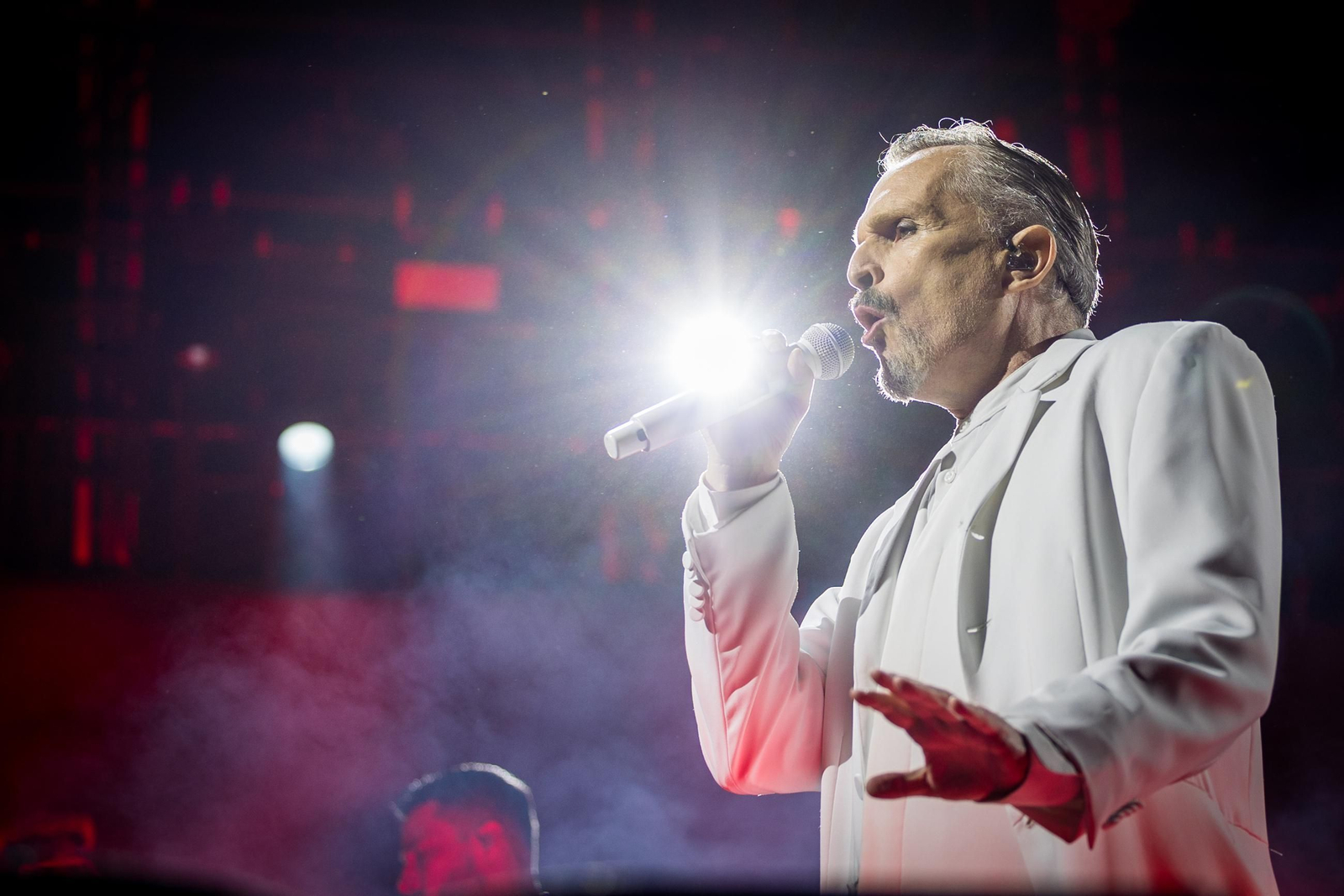 Concierto de Miguel Bosé en el Concert Music Festival de Chiclana