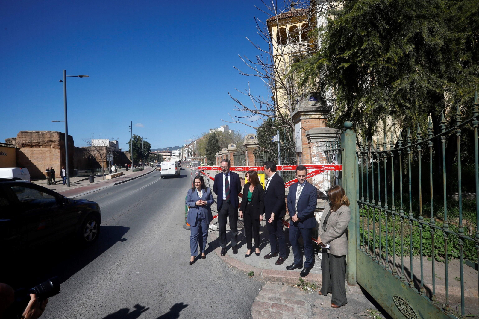 El comienzo de las obras de la segunda fase de la ronda del Marrubial de Córdoba, en imágenes