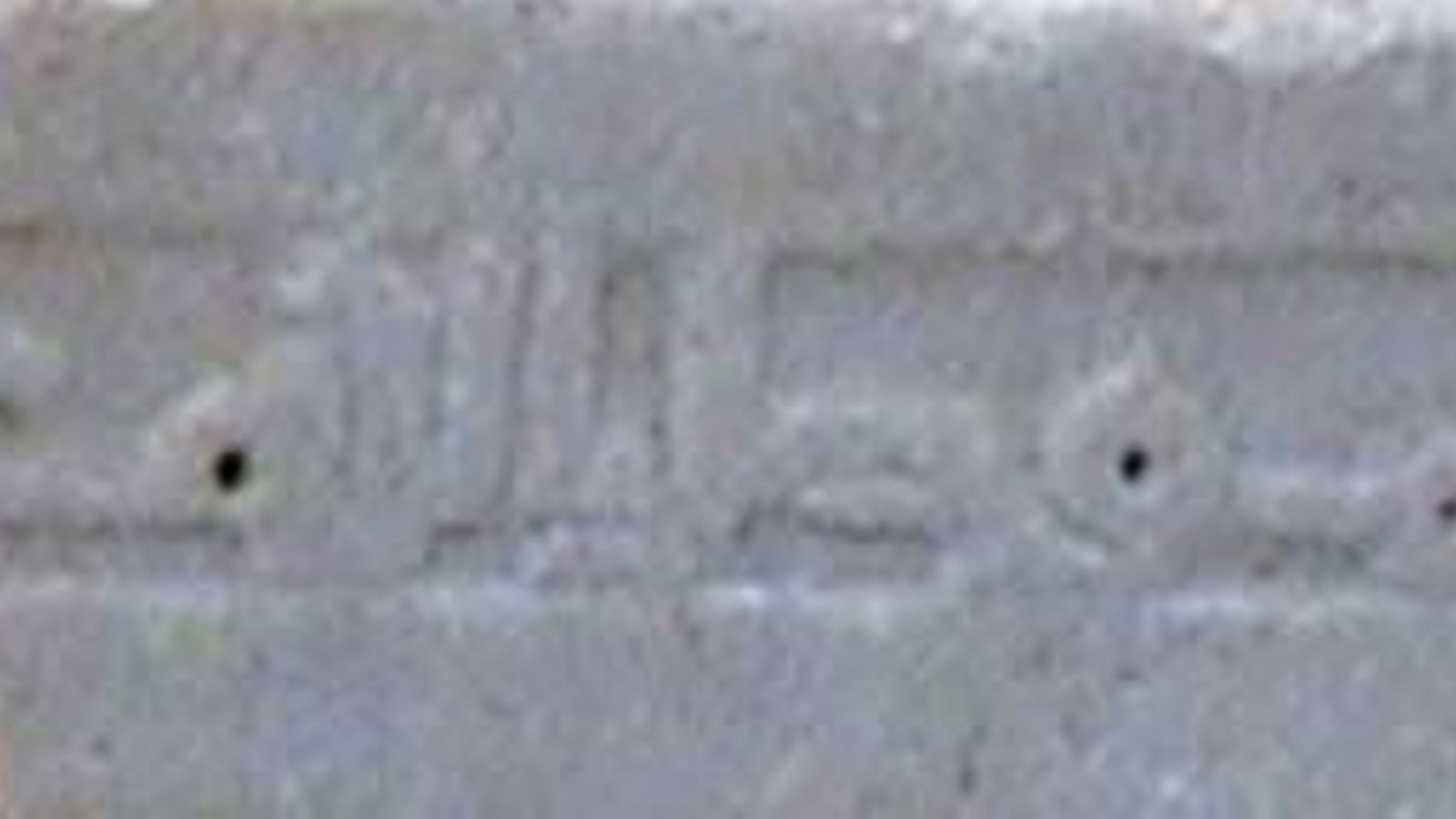 Detalle de la inscripción en el mármol.