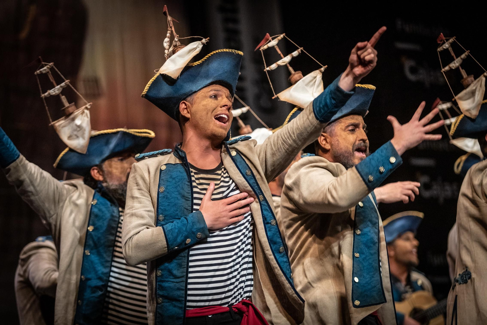 Comparsa 'Los mareas'