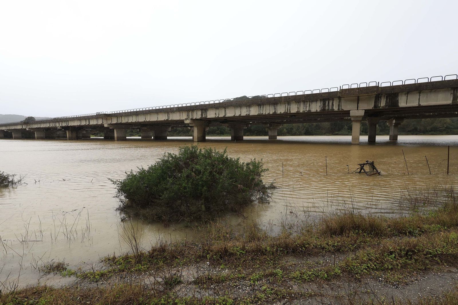 Así luce Charco Redondo: fotos del pantano casi lleno antes de la borrasca Leandro