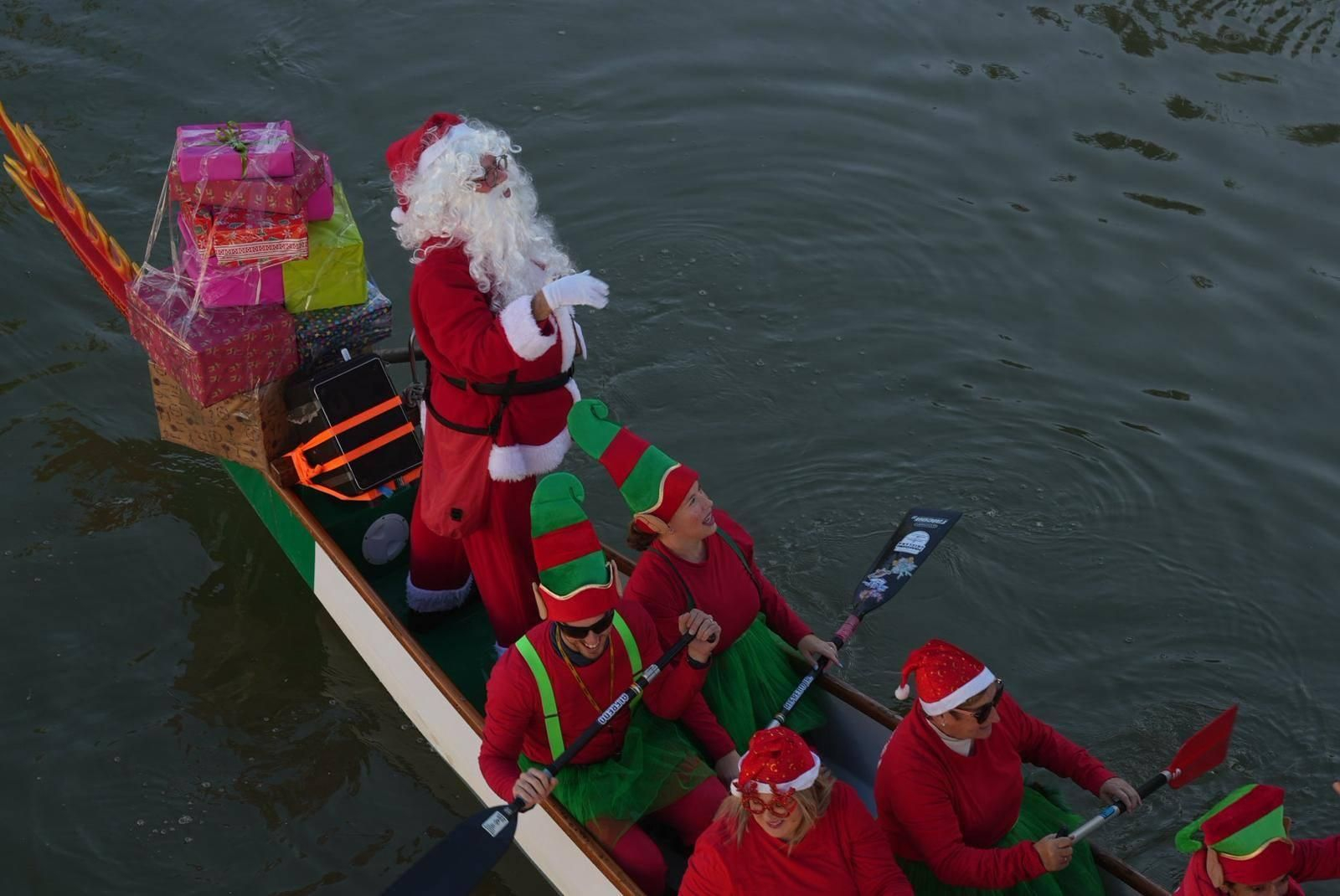 Cabalgata Náutica de Papá Noel en Chiclana 2025