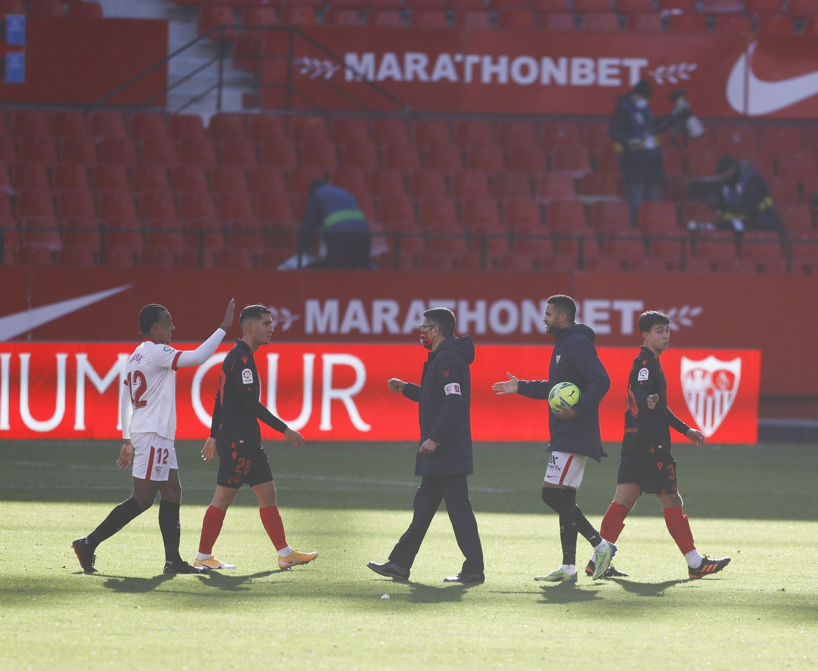 Las imágenes del Sevilla-Real Sociedad