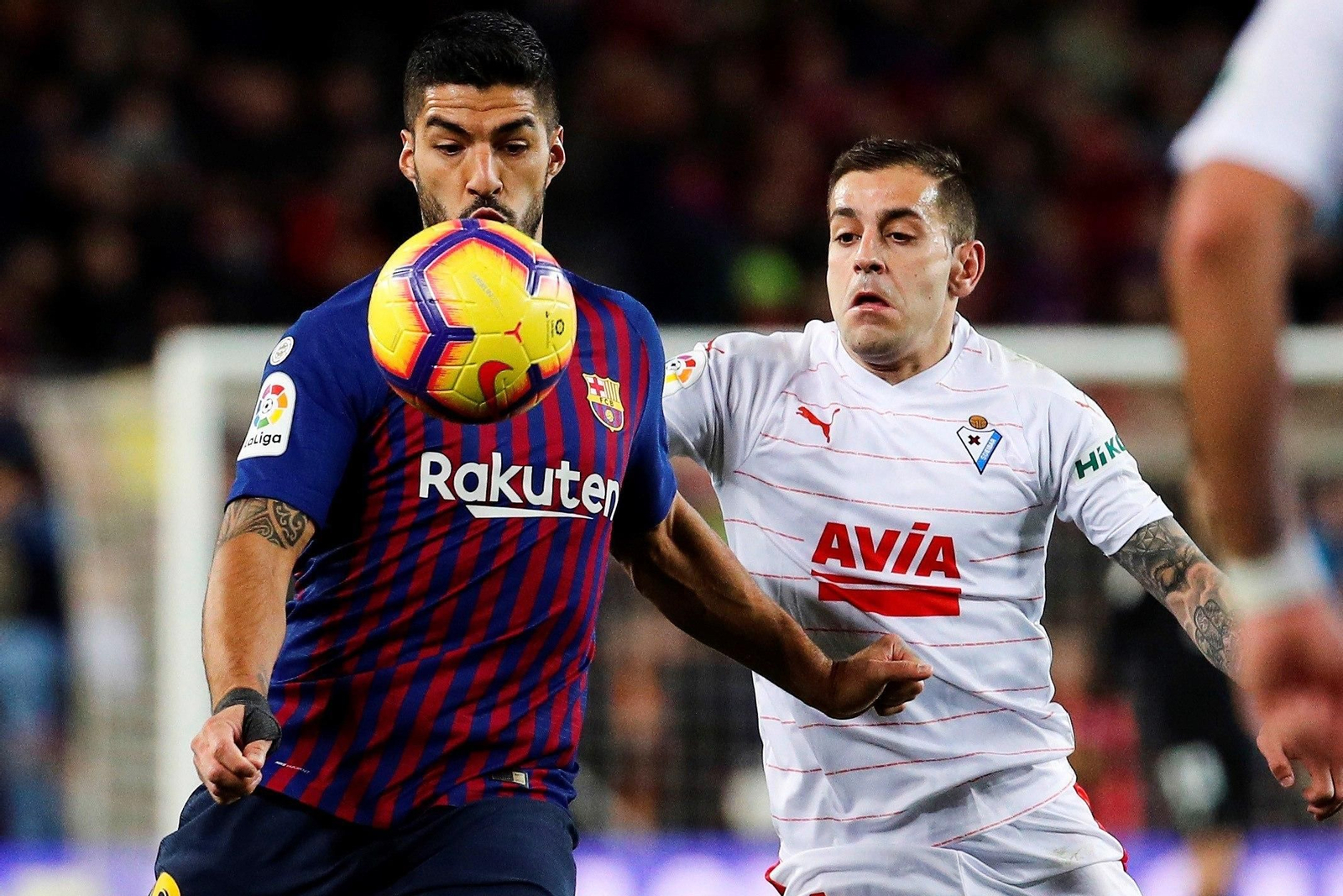 El Barcelona-Eibar, en imágenes