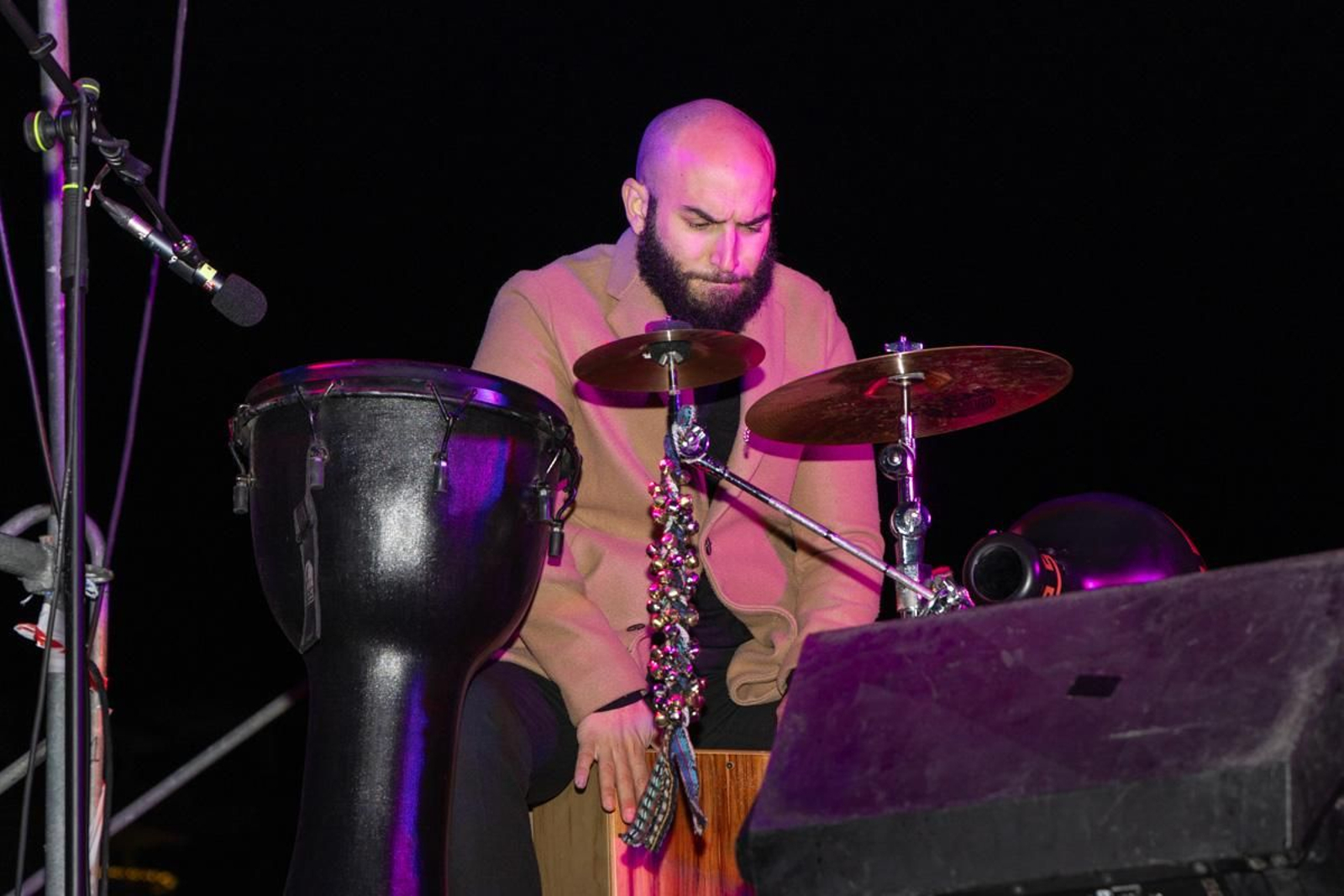 Zambomba Flamenca del Grupo Talenqo en el Bulevar