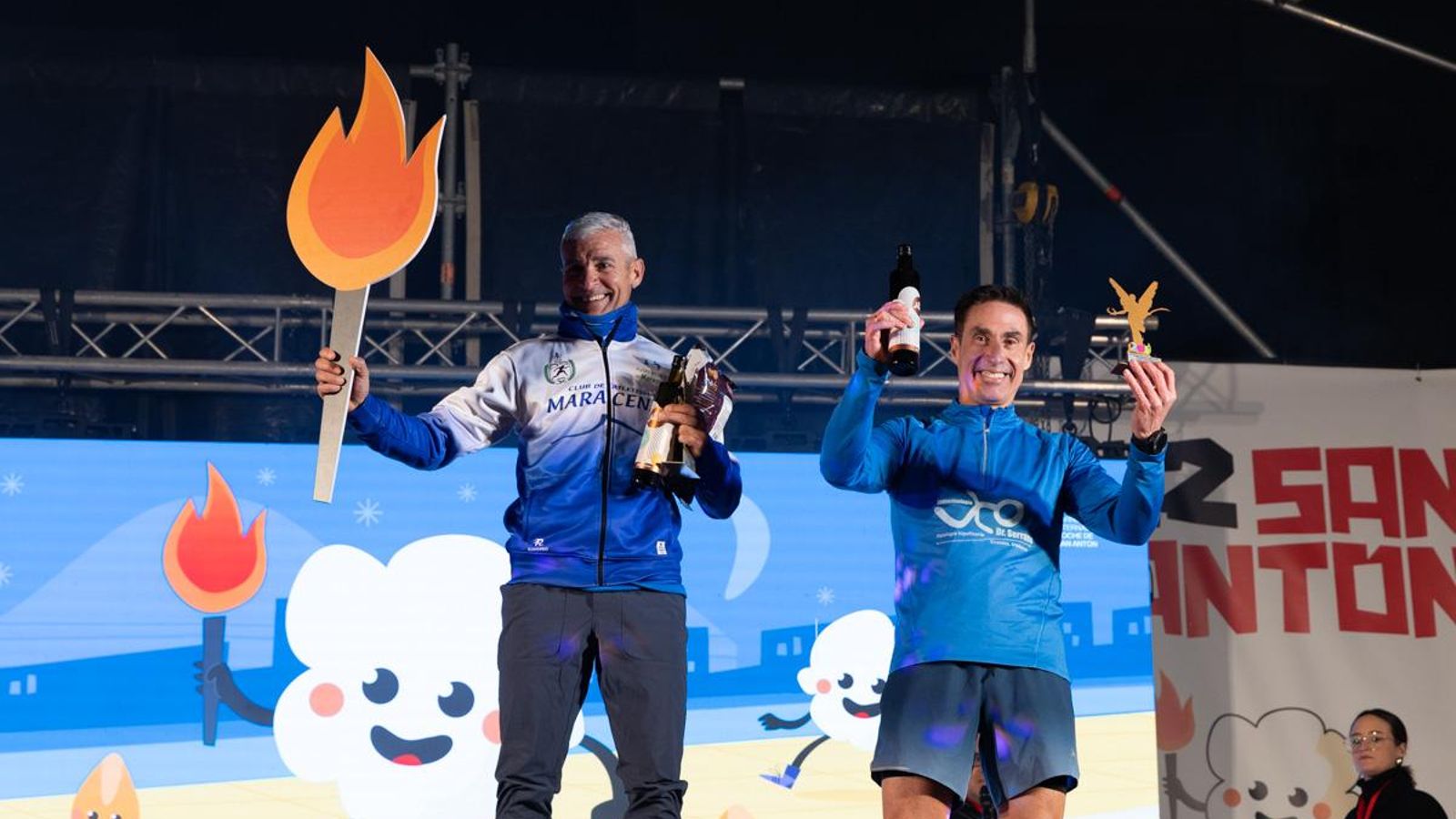 En imágenes: entrega de premios de la prueba popular de la Carrera de San Antón