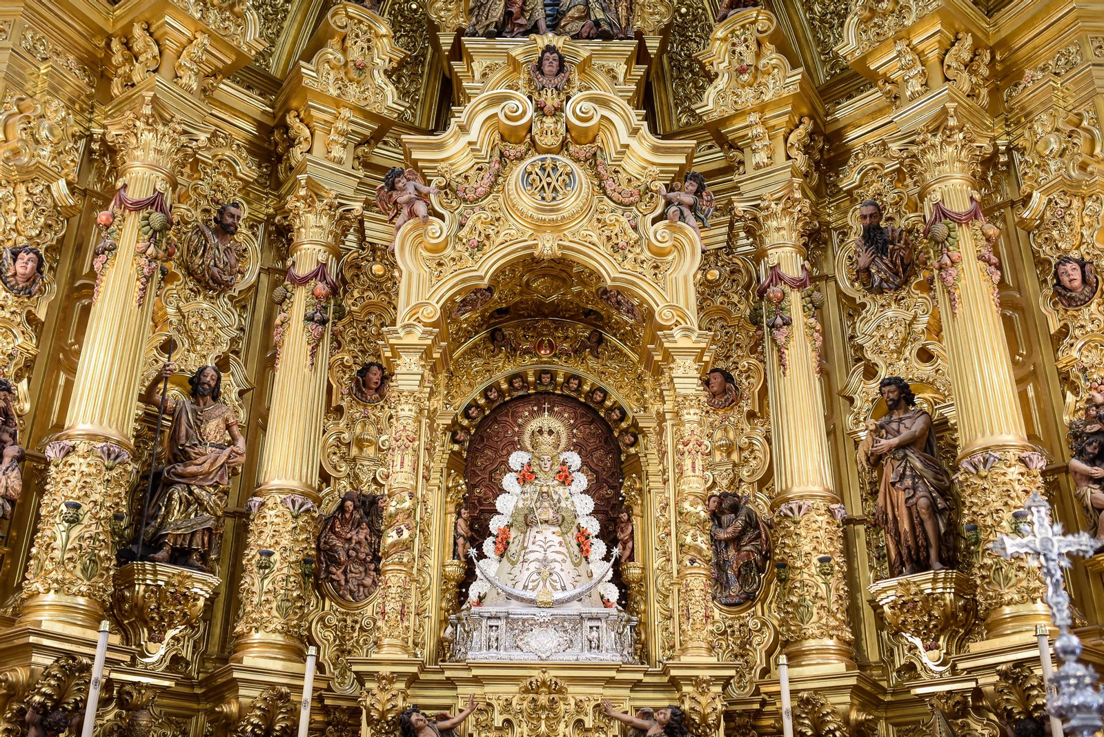 Imágenes del ambiente en la Aldea de El Rocío el domingo 26 de febrero