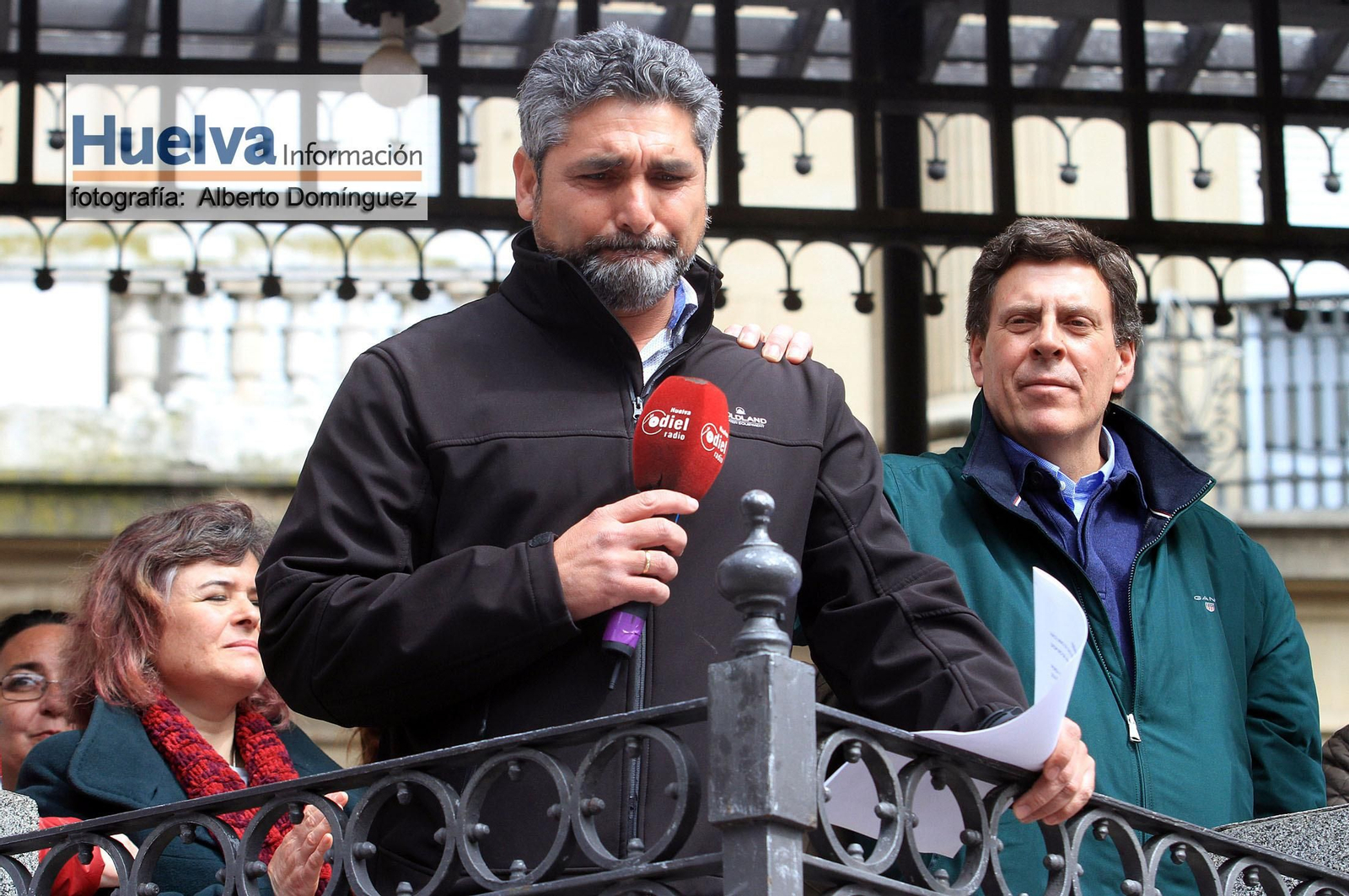 Imágenes de la manifestación contra la derogación de la prisión permanente revisable celebrada en Huelva