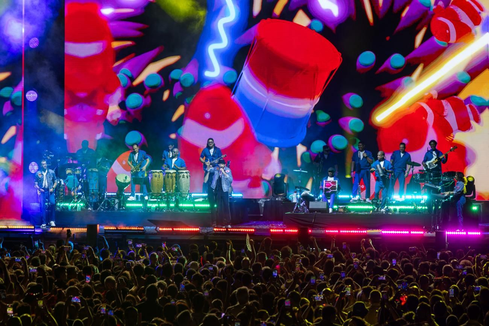 El primer concierto en Jaén de  Juan Luis Guerra, en el Vive Jaén Music Fest