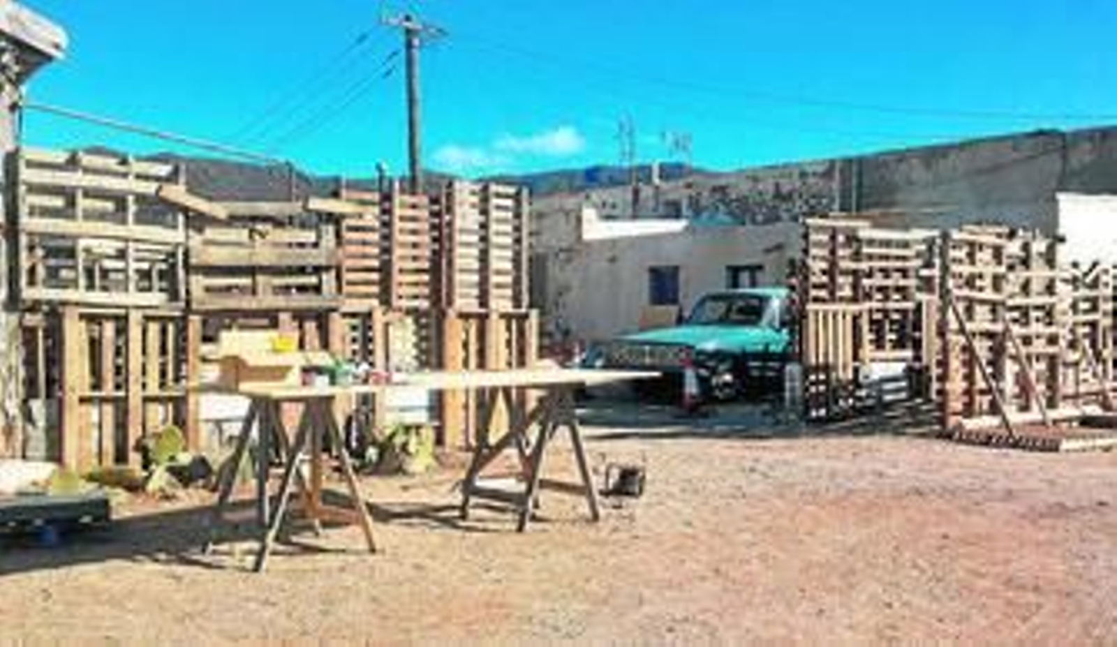 Las Salinas se transforman para el rodaje de la película 'Assassin's Creed'