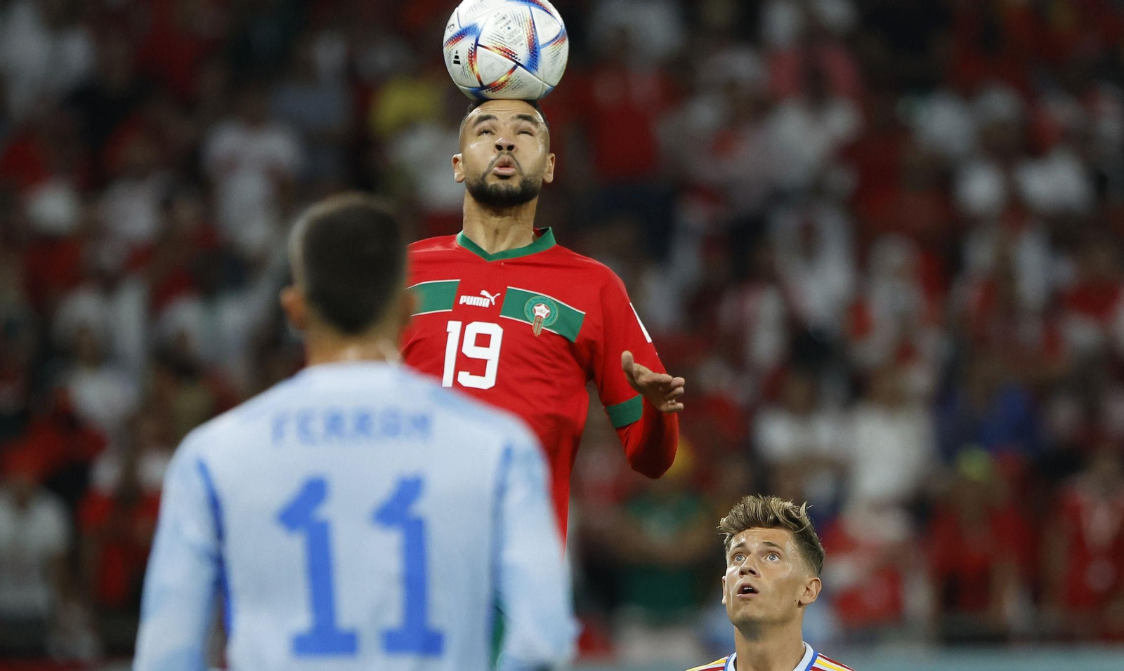 Fotos del Marruecos-España en octavos del Mundial de Qatar