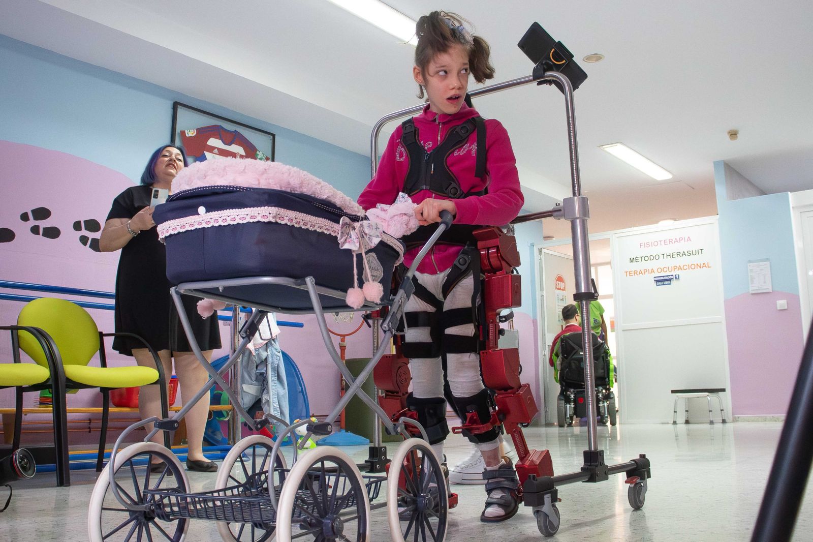 El innovador exoesqueleto para personas con parálisis cerebral, en imágenes