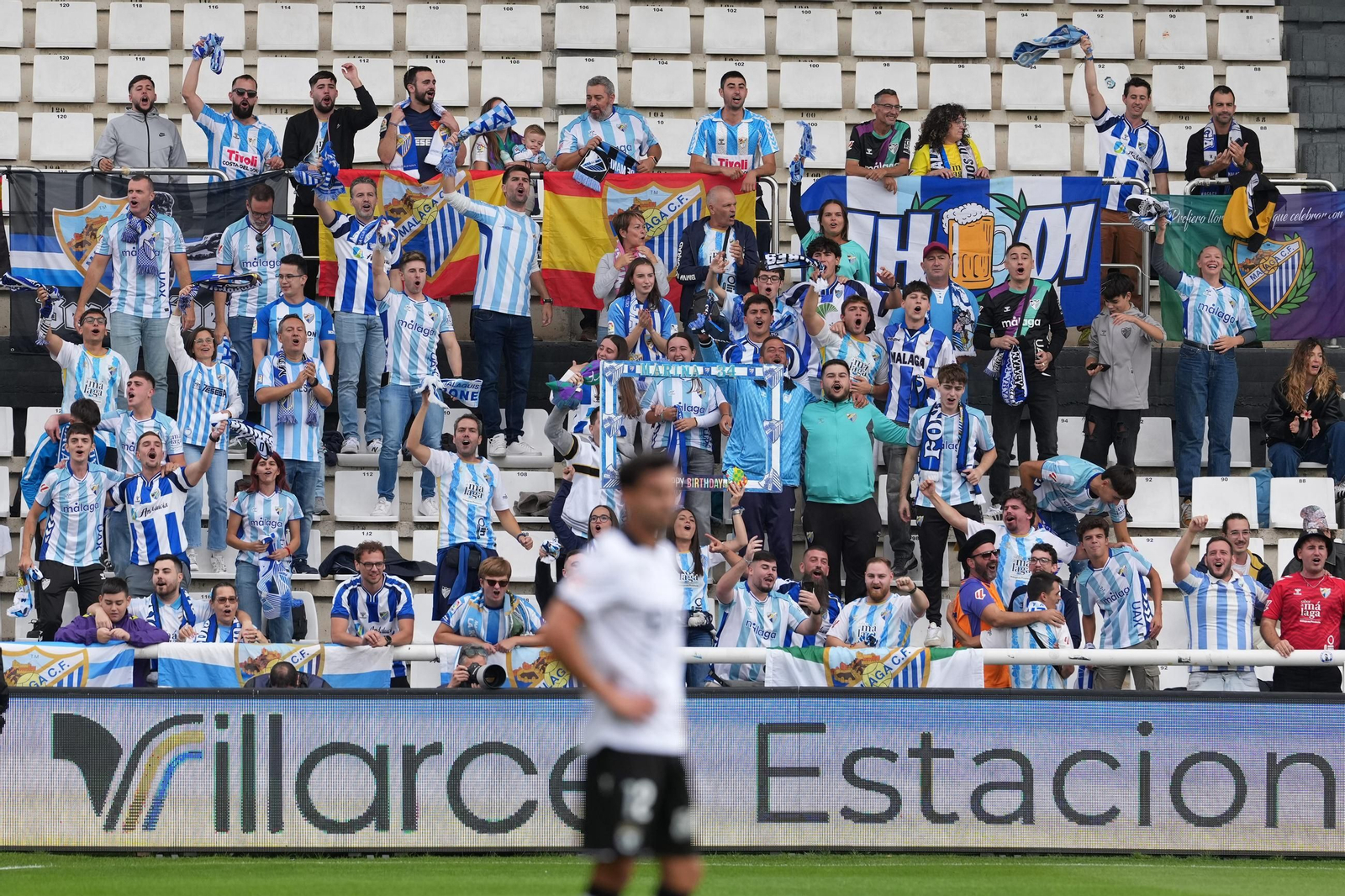 Las fotos del Burgos-Málaga CF