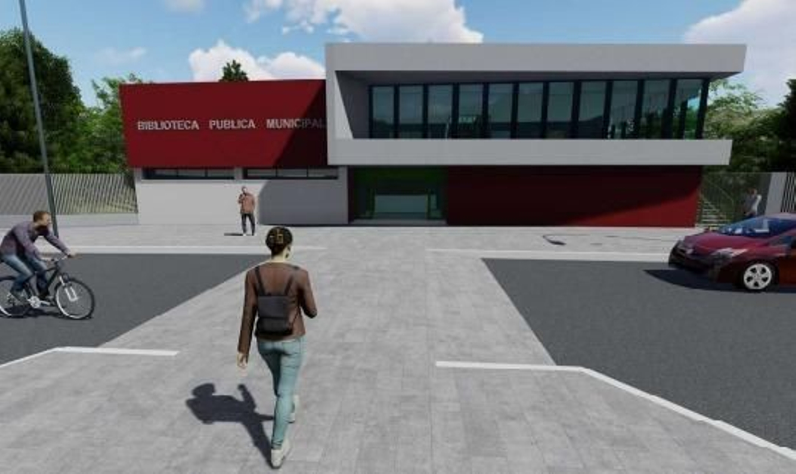 Una infografía del proyecto de modernización de la biblioteca municipal. Una infografía del proyecto de modernización de la biblioteca municipal.