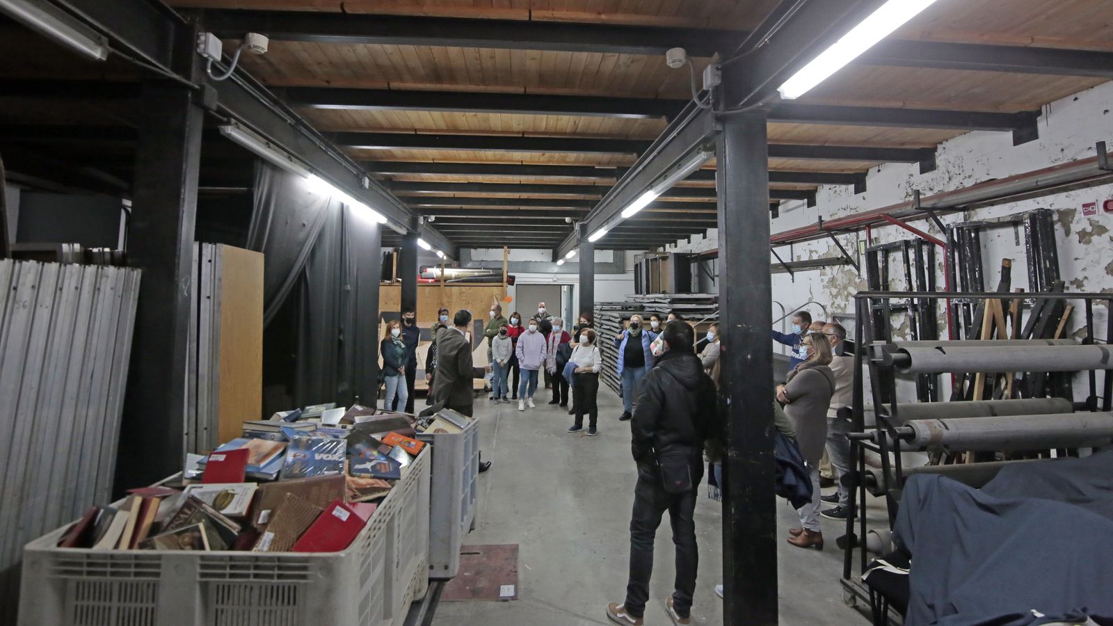 Imágenes de las visitas teatralizadas al teatro Villamarta