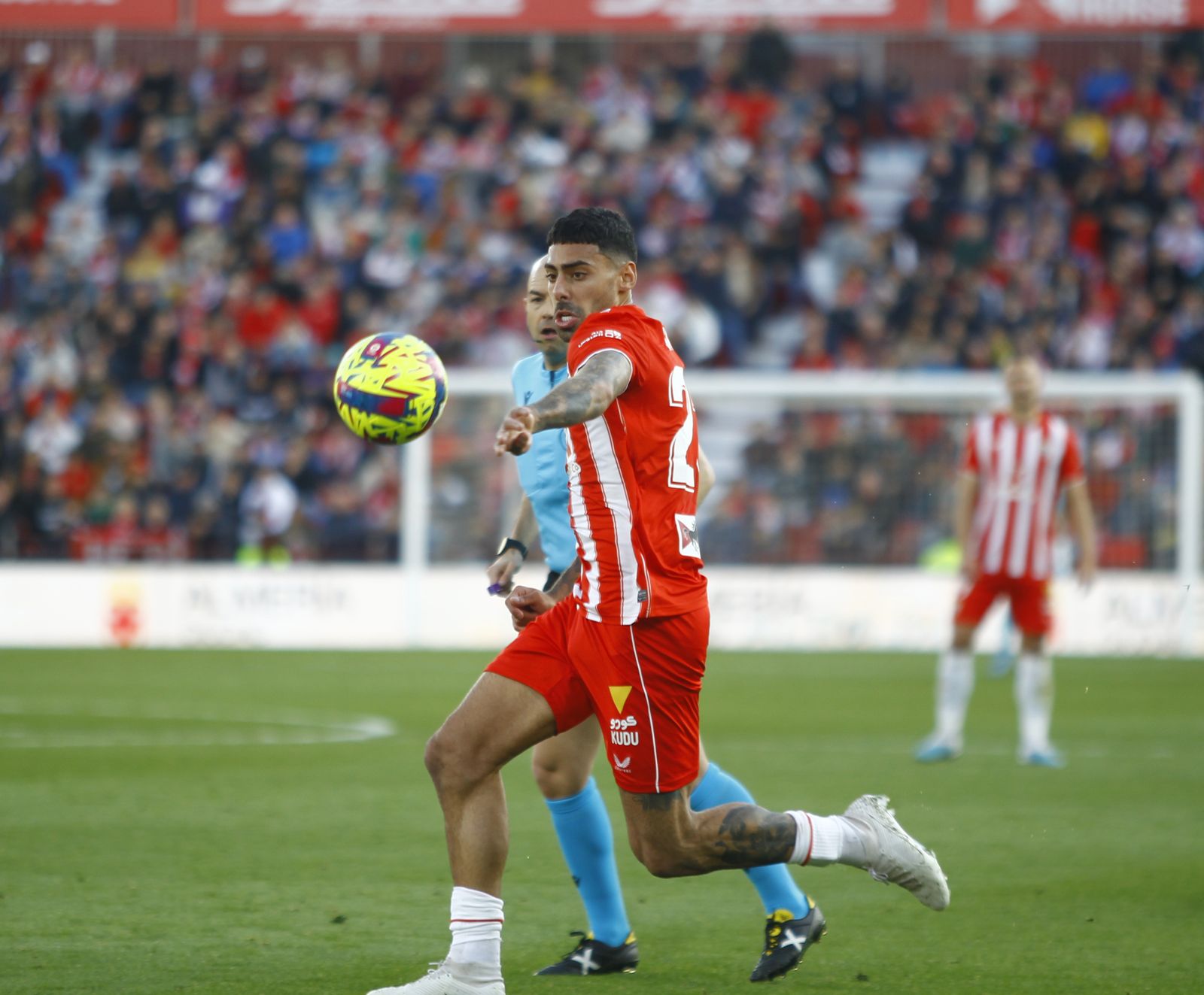 Imágenes de la derrota de la U.D. Almería ante el Villarreal por 0 a 2