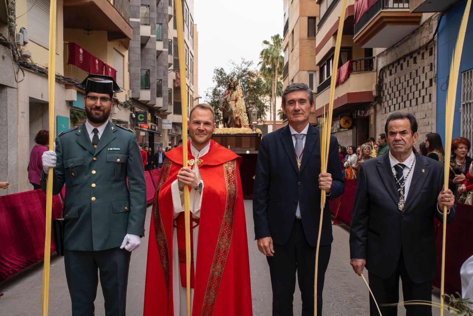 Procesión de 'La Borriquita' en el Domingo de Ramos.