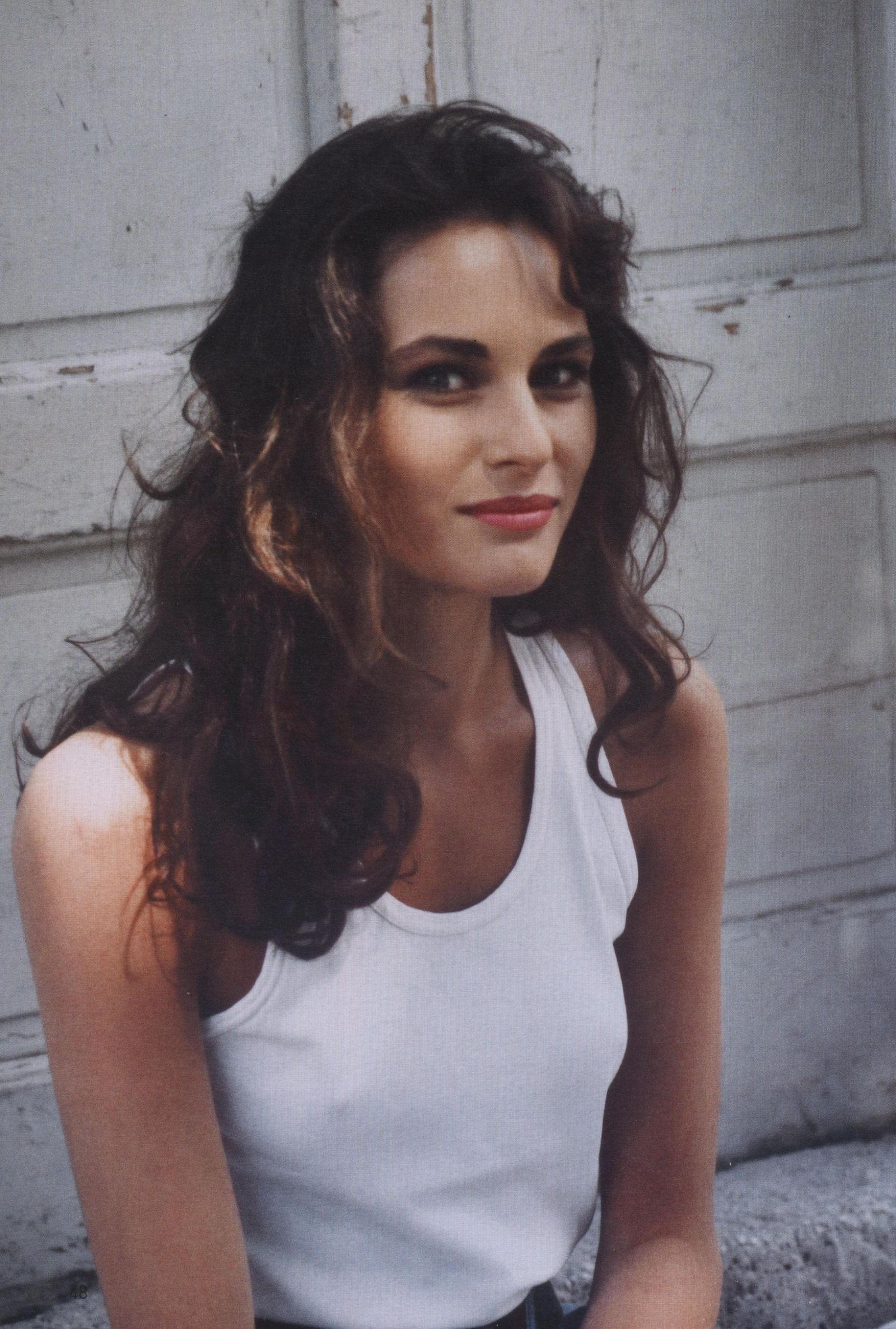 La primera dama, en su juventud.