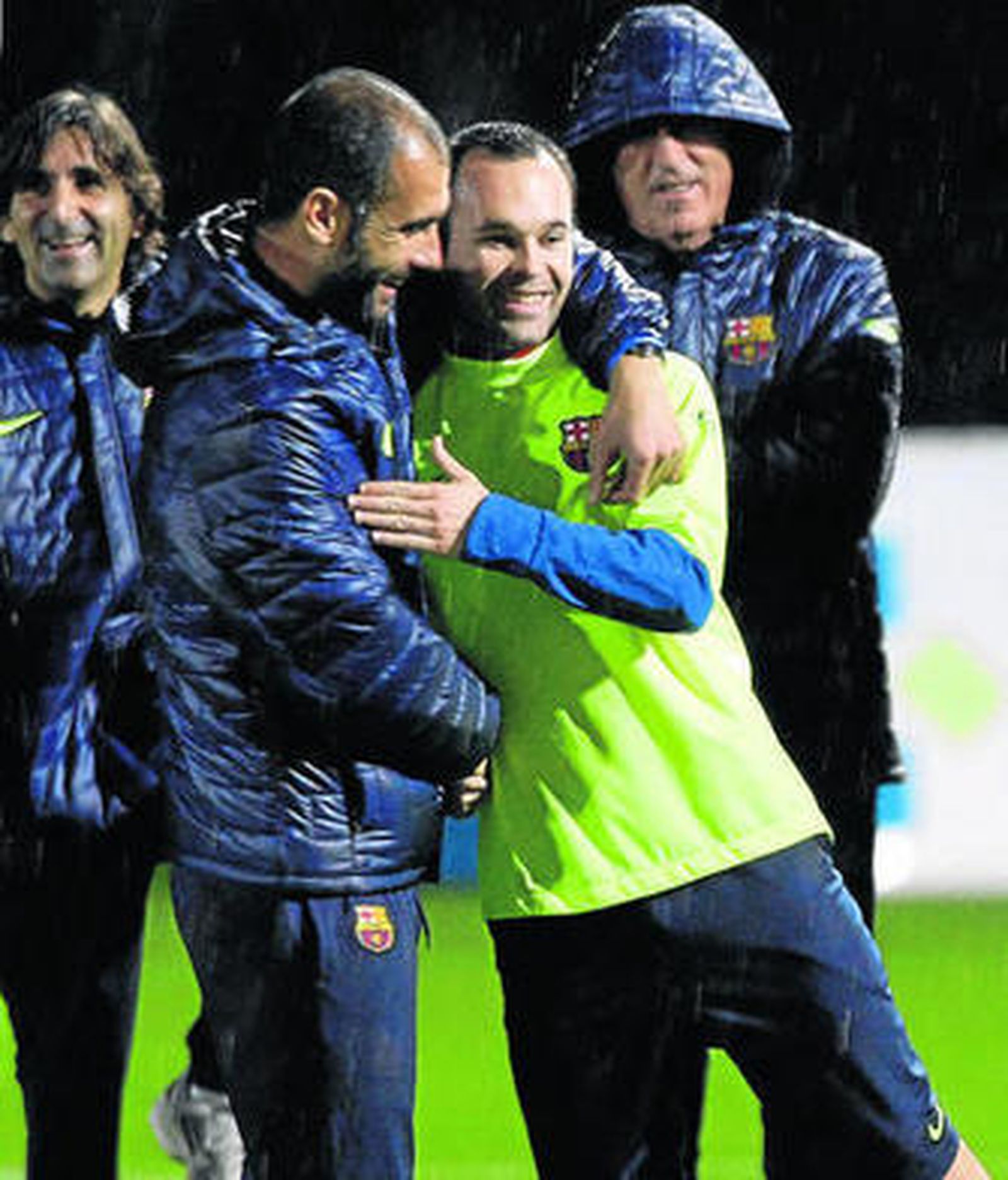 Iniesta, la sensación en la vuelta al trabajo