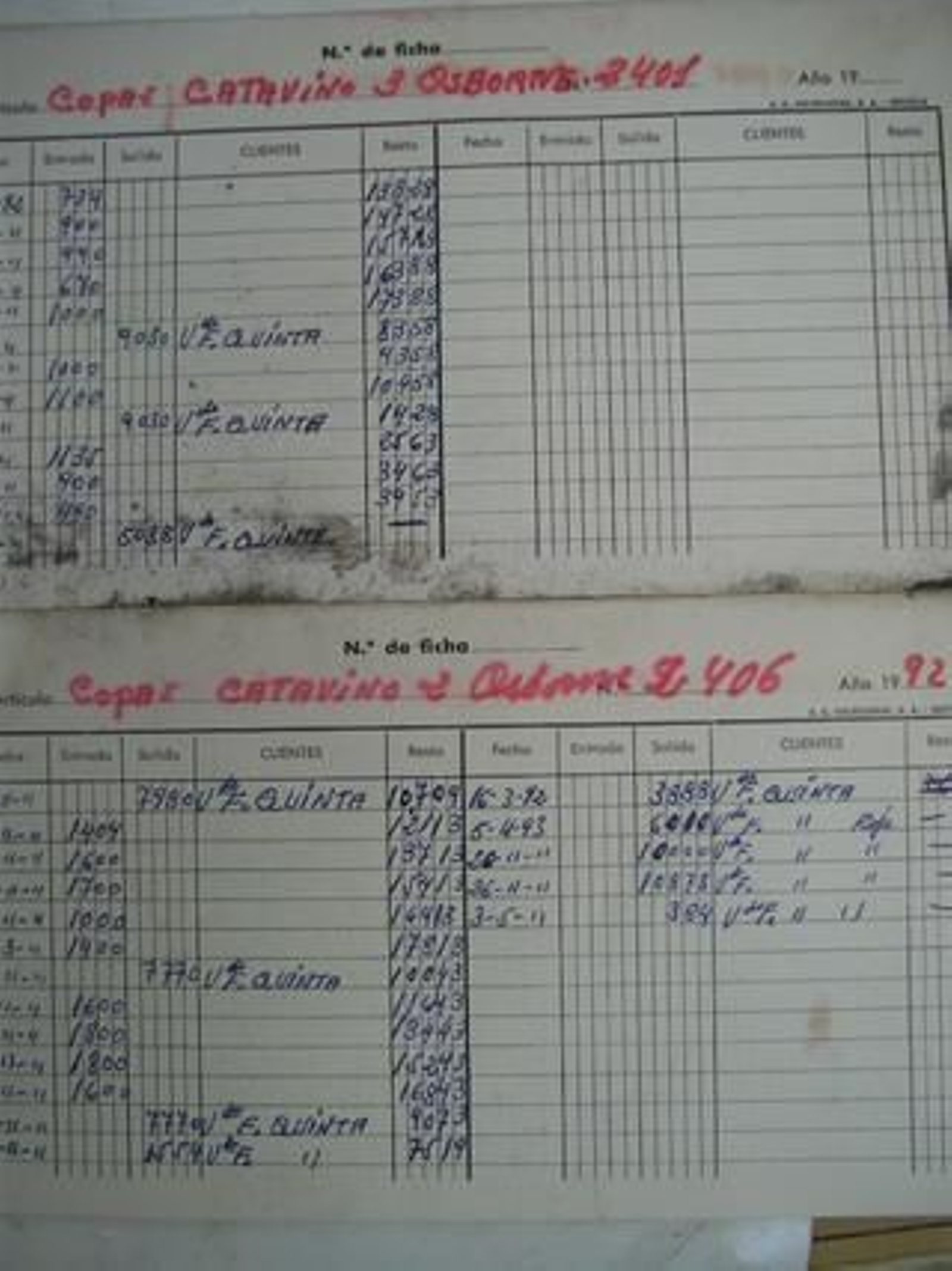 Parte del archivo histórico de la antigua Fábrica de Vidrios de la Trinidad que se han encontrado dentro del inmueble y recuperados por el profesor Julián Sobrino.

Foto: Samara Calero