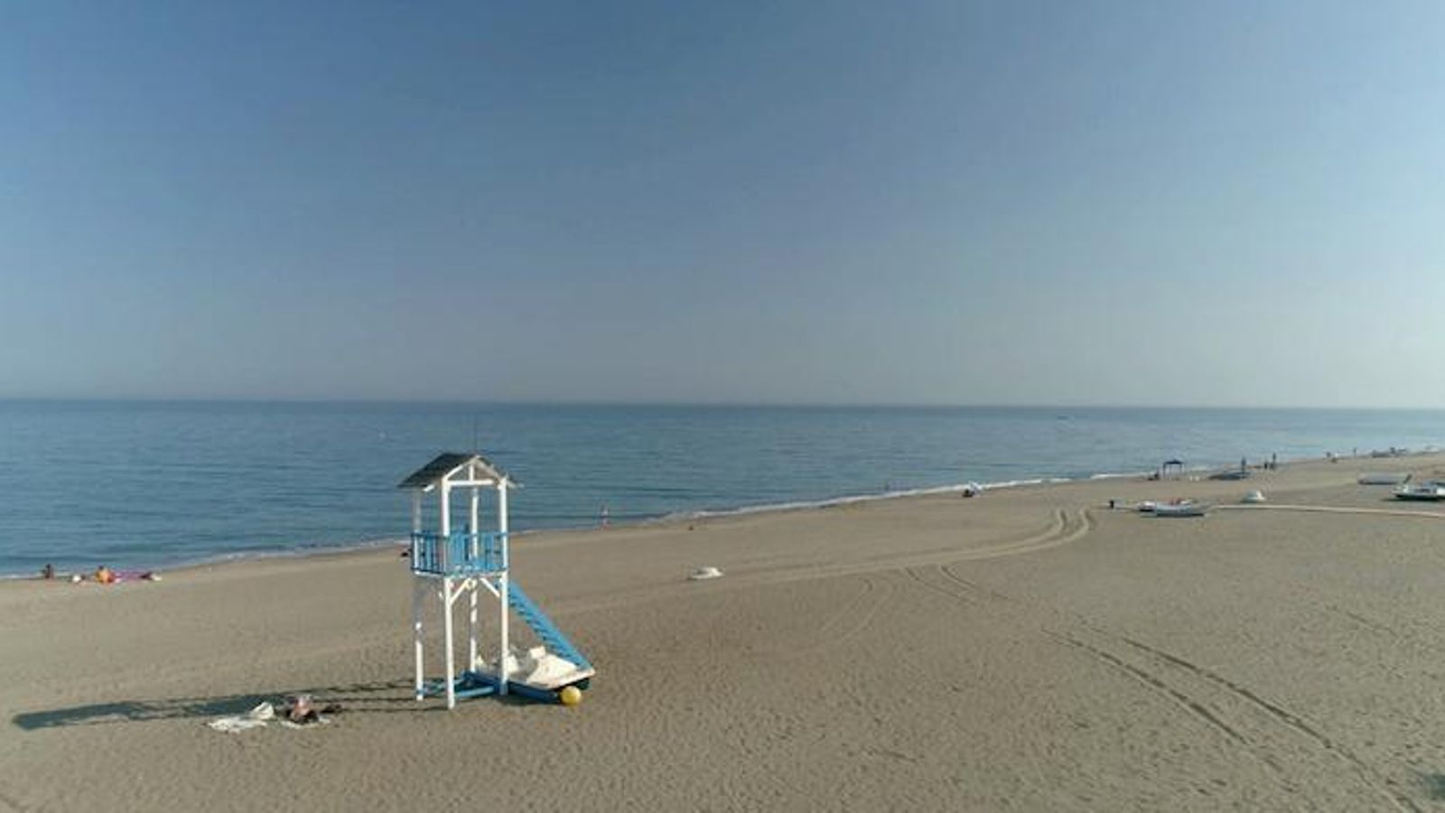 Manilva, playa segura.