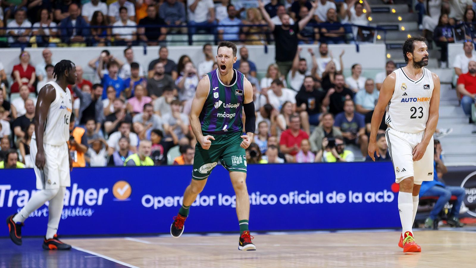 El Real Madrid - Unicaja, final de la Supercopa, en fotos