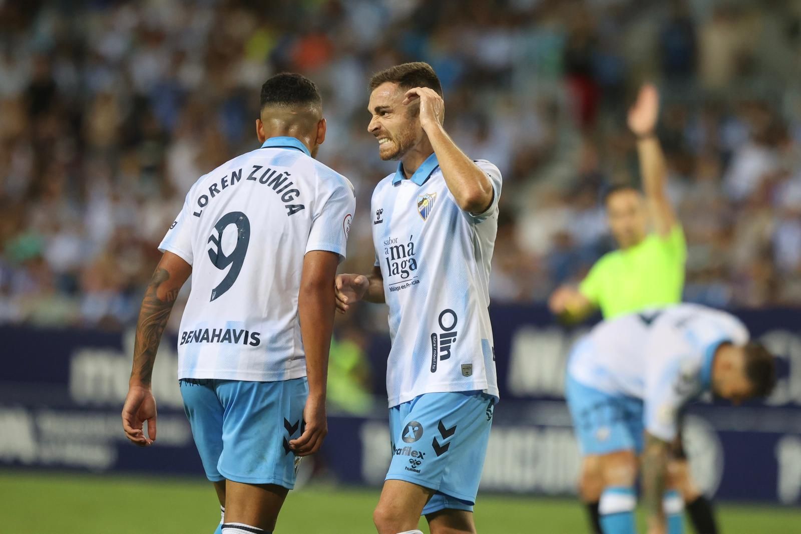 El Málaga CF-Atlético de Madrid B, en fotos