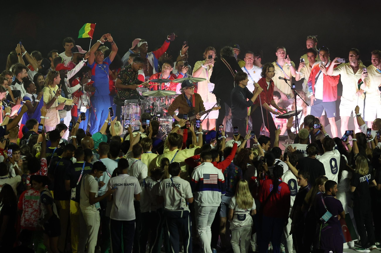 Las fotos de la ceremonia de clausura de los Juegos Olímpicos París 2024
