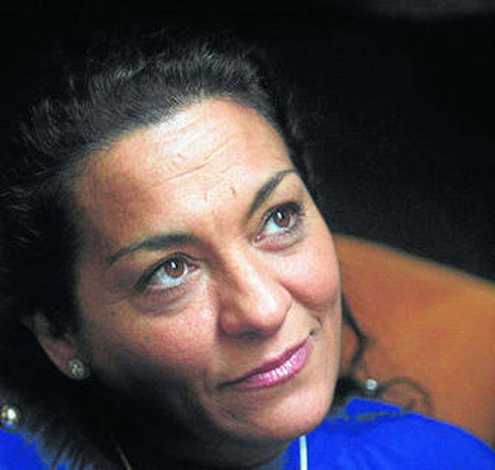 La Farruca, ayer tras la entrevista en el Consejo.