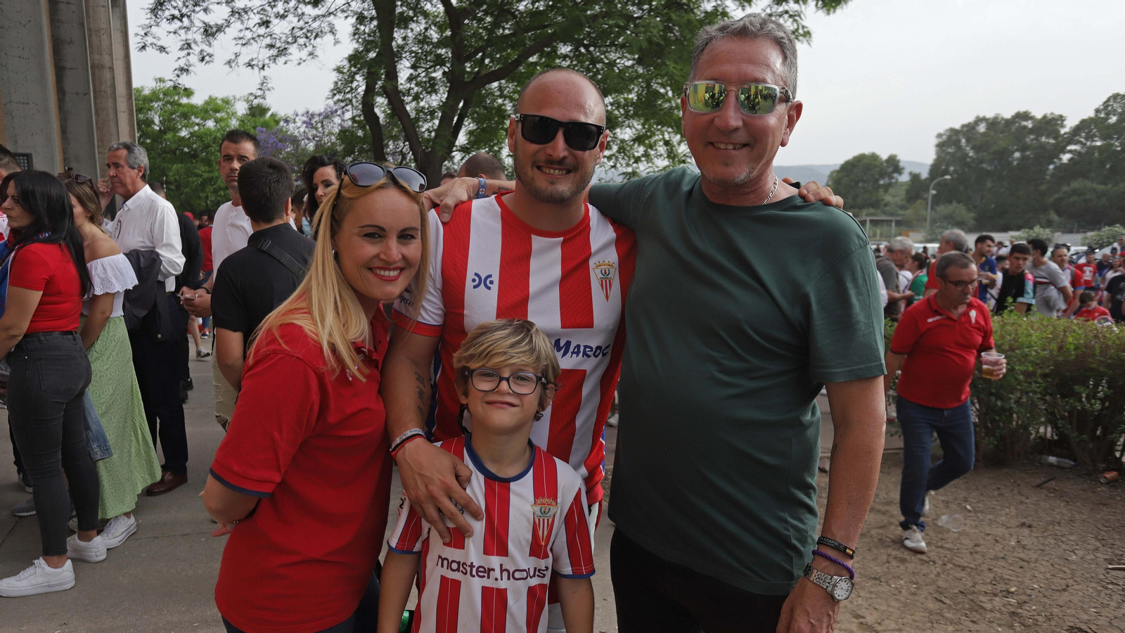 Fotos de la afición del Algeciras CF en el Nuevo Mirador