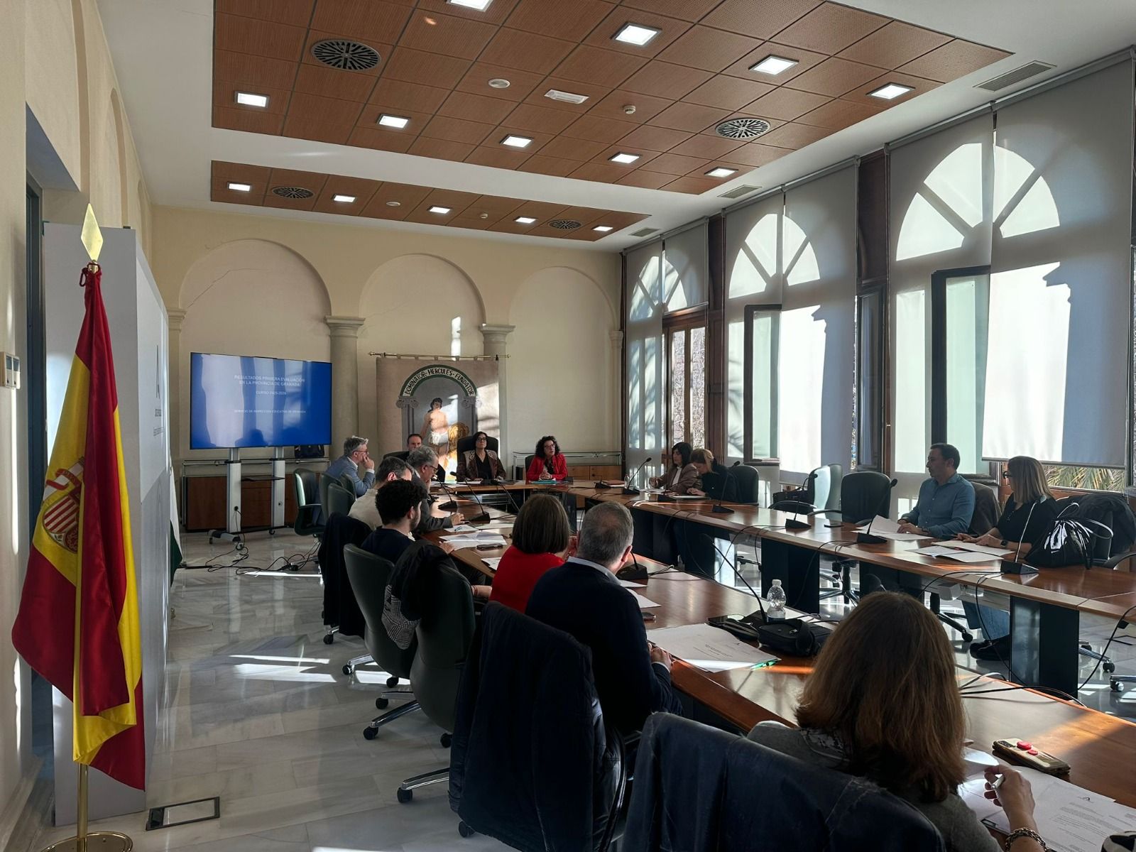 Reunión del Consejo Escolar Provincial.