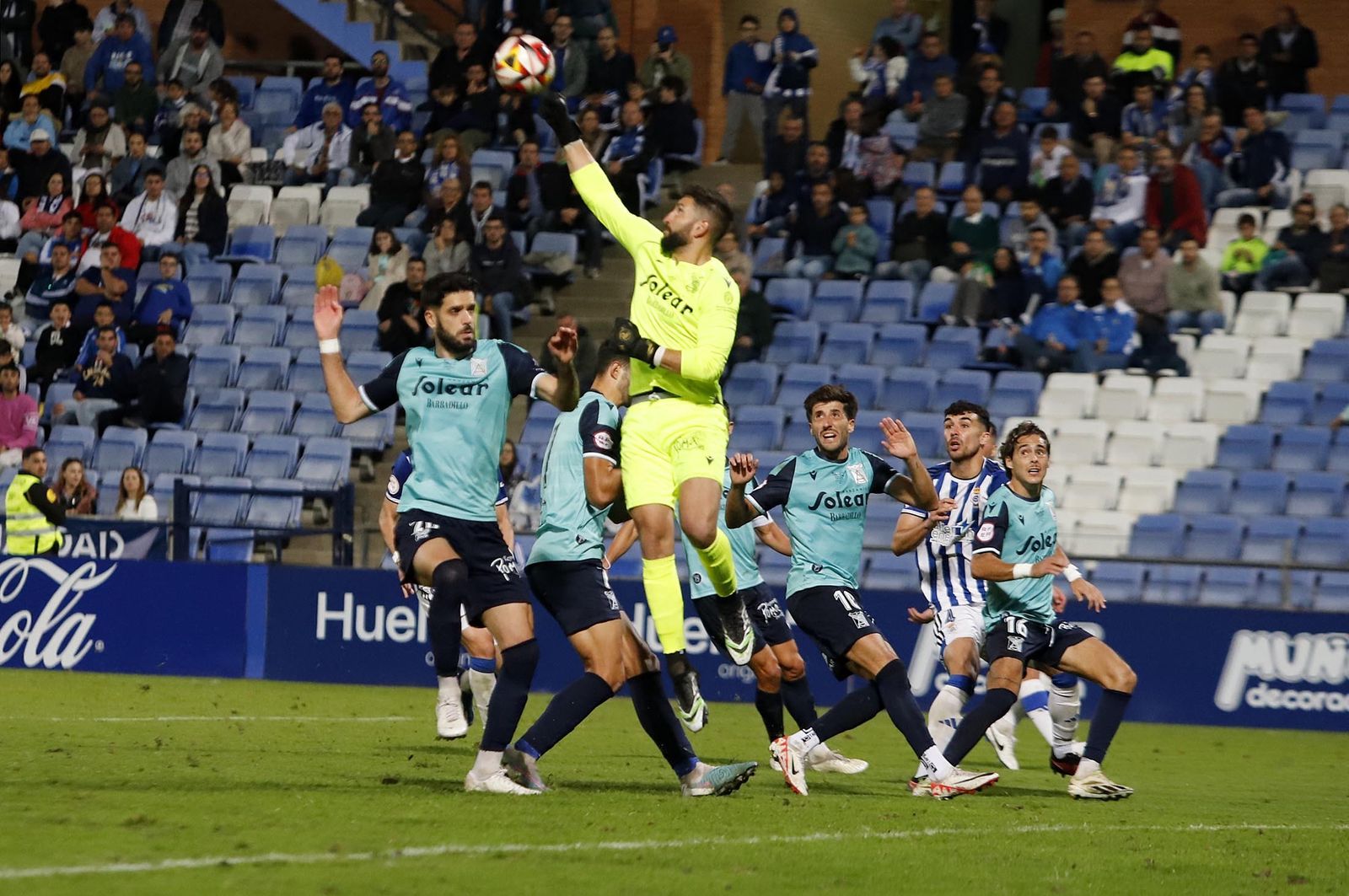 Imágenes del Recreativo Huelva-At Sanluqueño