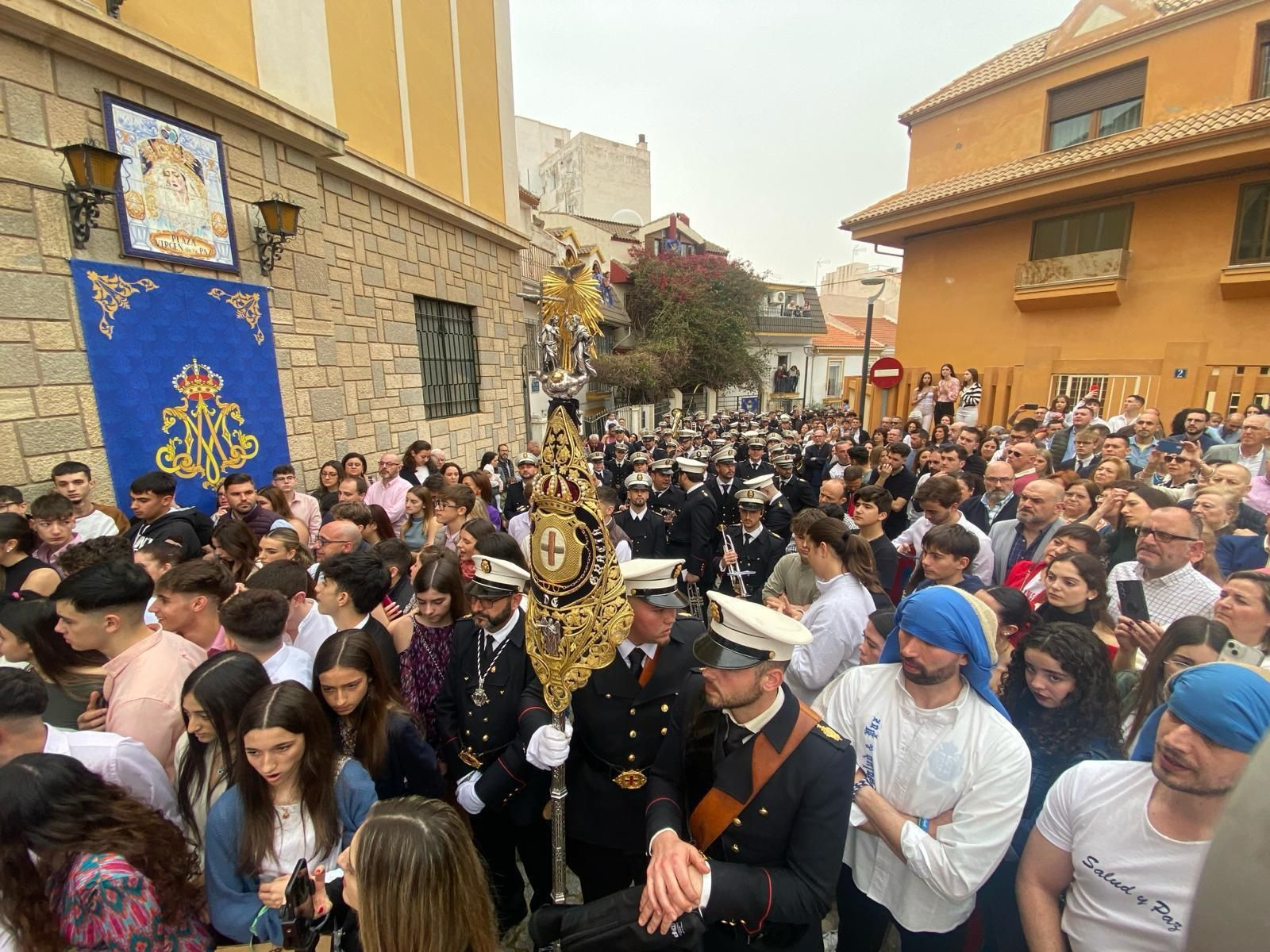 La Borriquilla el Domingo de Ramos en Jaén.