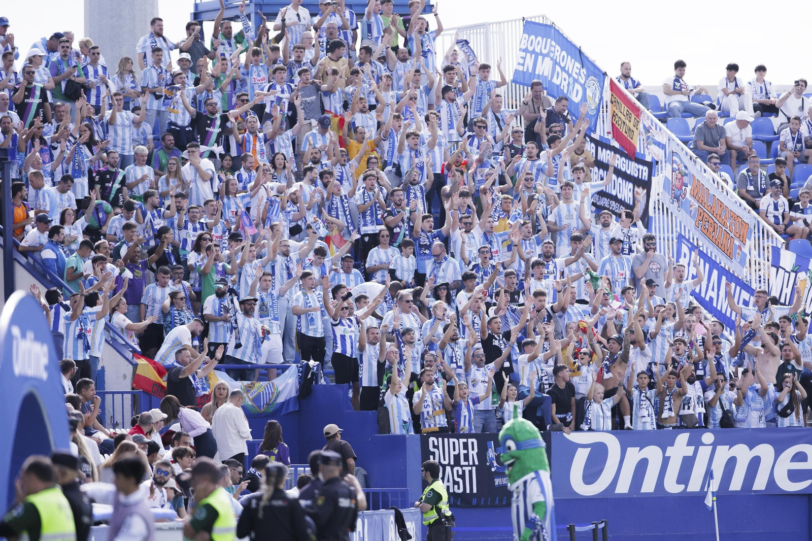 Leganés-Málaga CF, en fotos