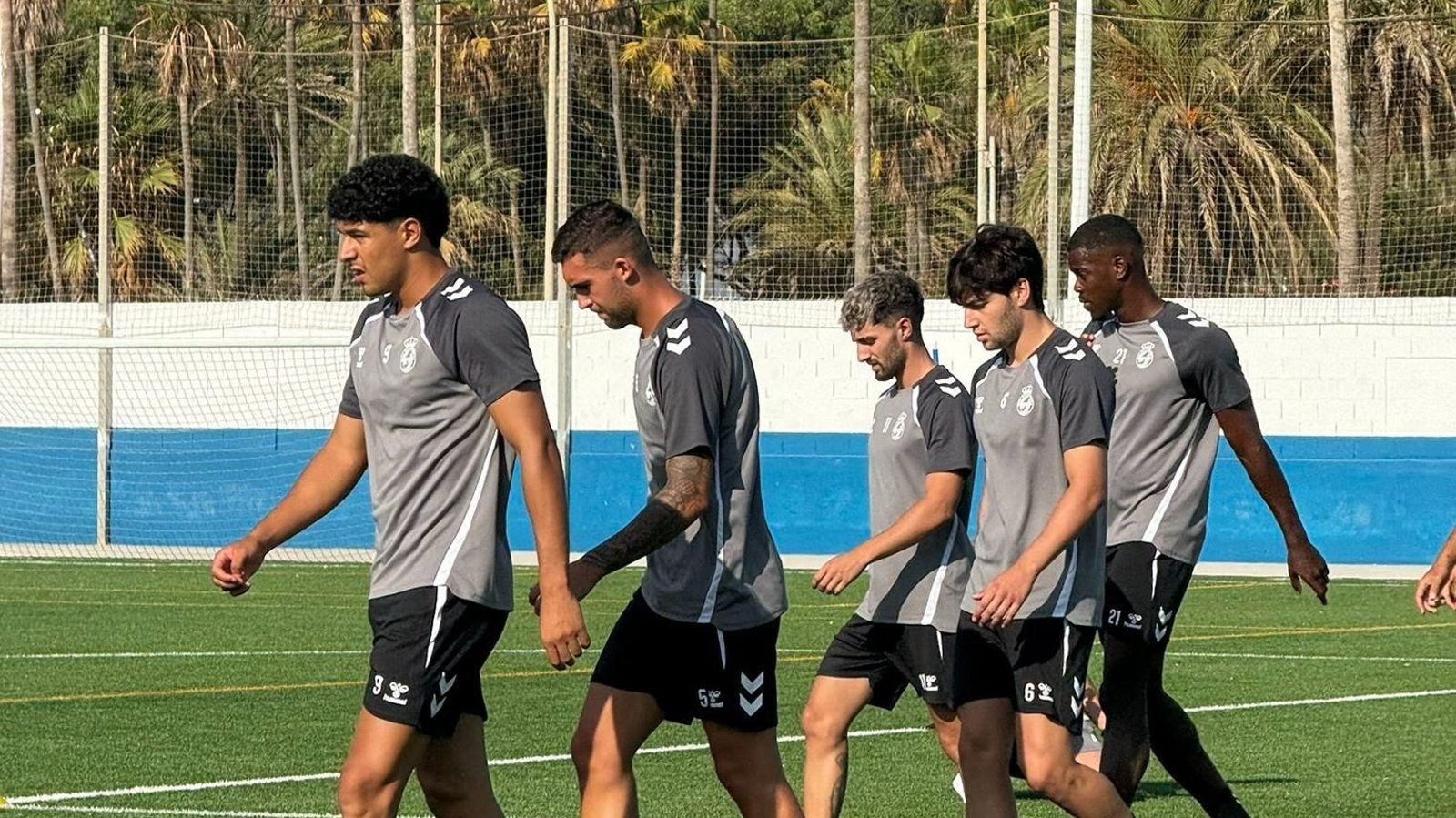 Entrenamiento de la Balona este viernes por la mañana en la ciudad deportiva. Entrenamiento de la Balona este viernes por la mañana en la ciudad deportiva.