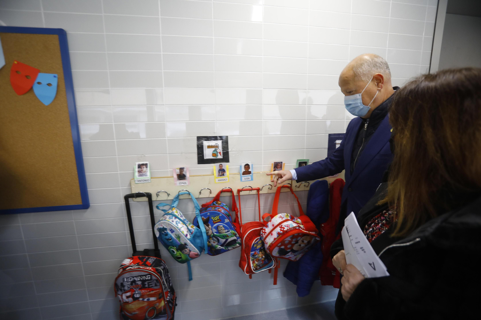 Las fotografías de la inauguración del colegio Turruñuelos.
