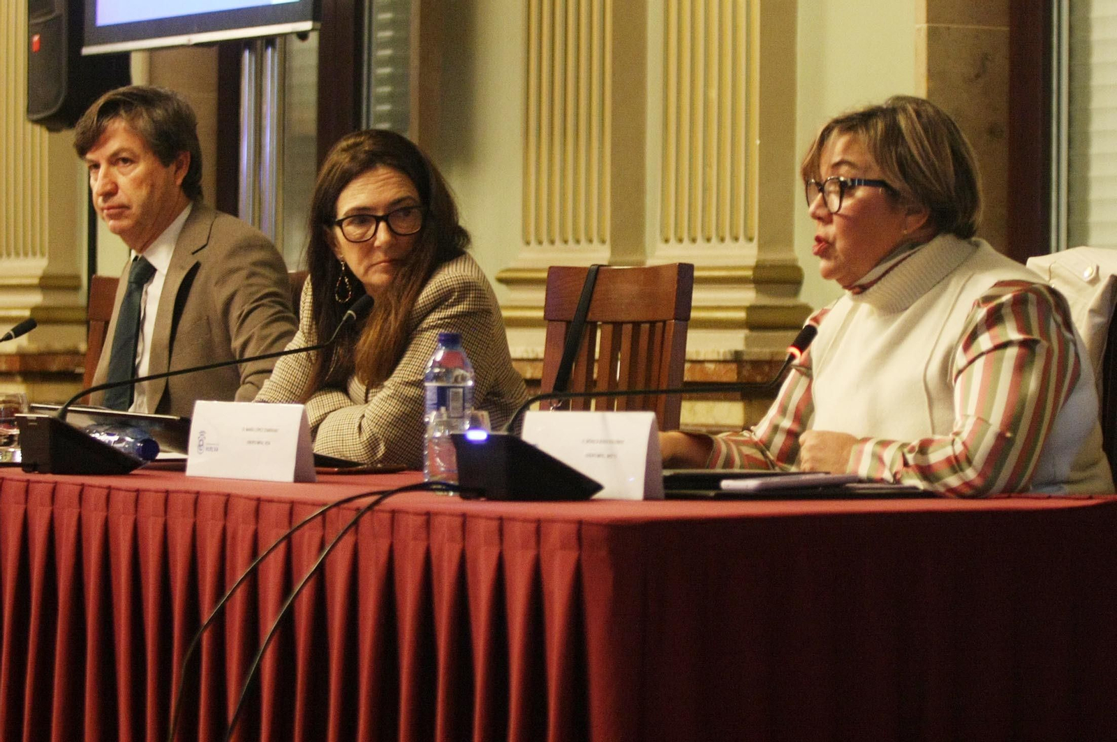 Imágenes del pleno del Ayuntamiento de Huelva
