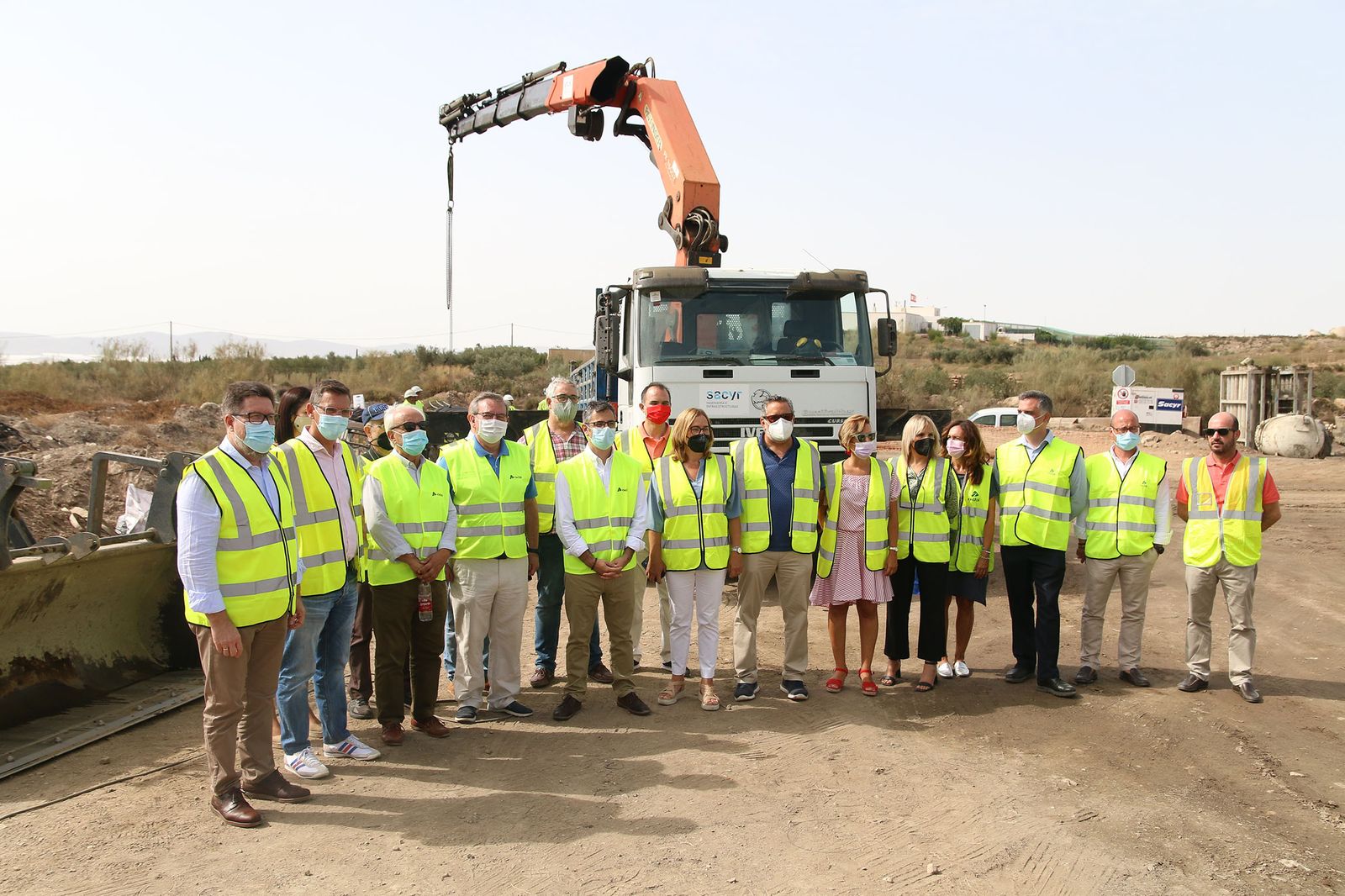 Fotogalería de la visita del ministro Félix Bolaños a las obras del AVE