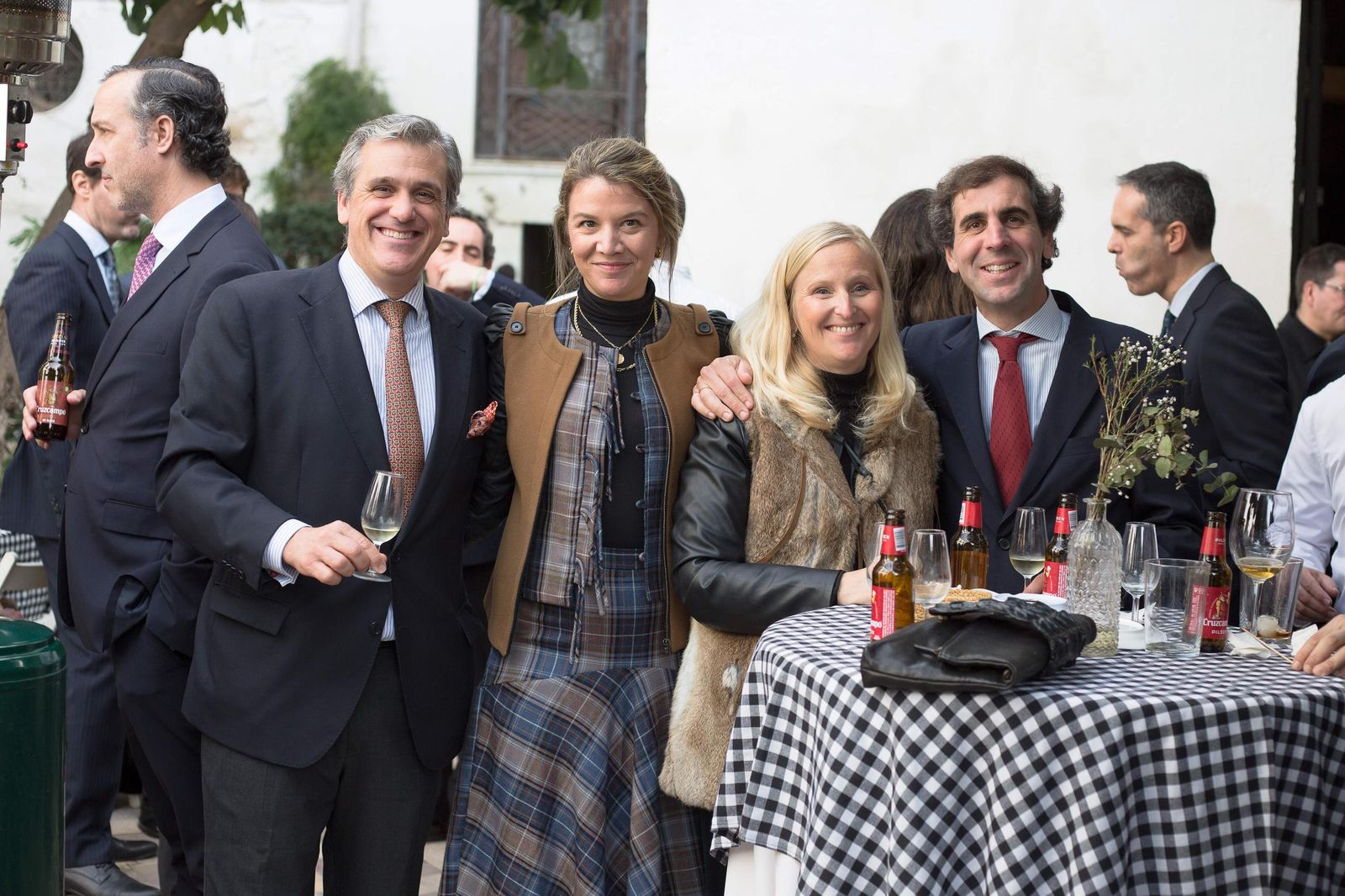 Imágenes del bautizo de Yago Moreno de Alarcón en Jerez