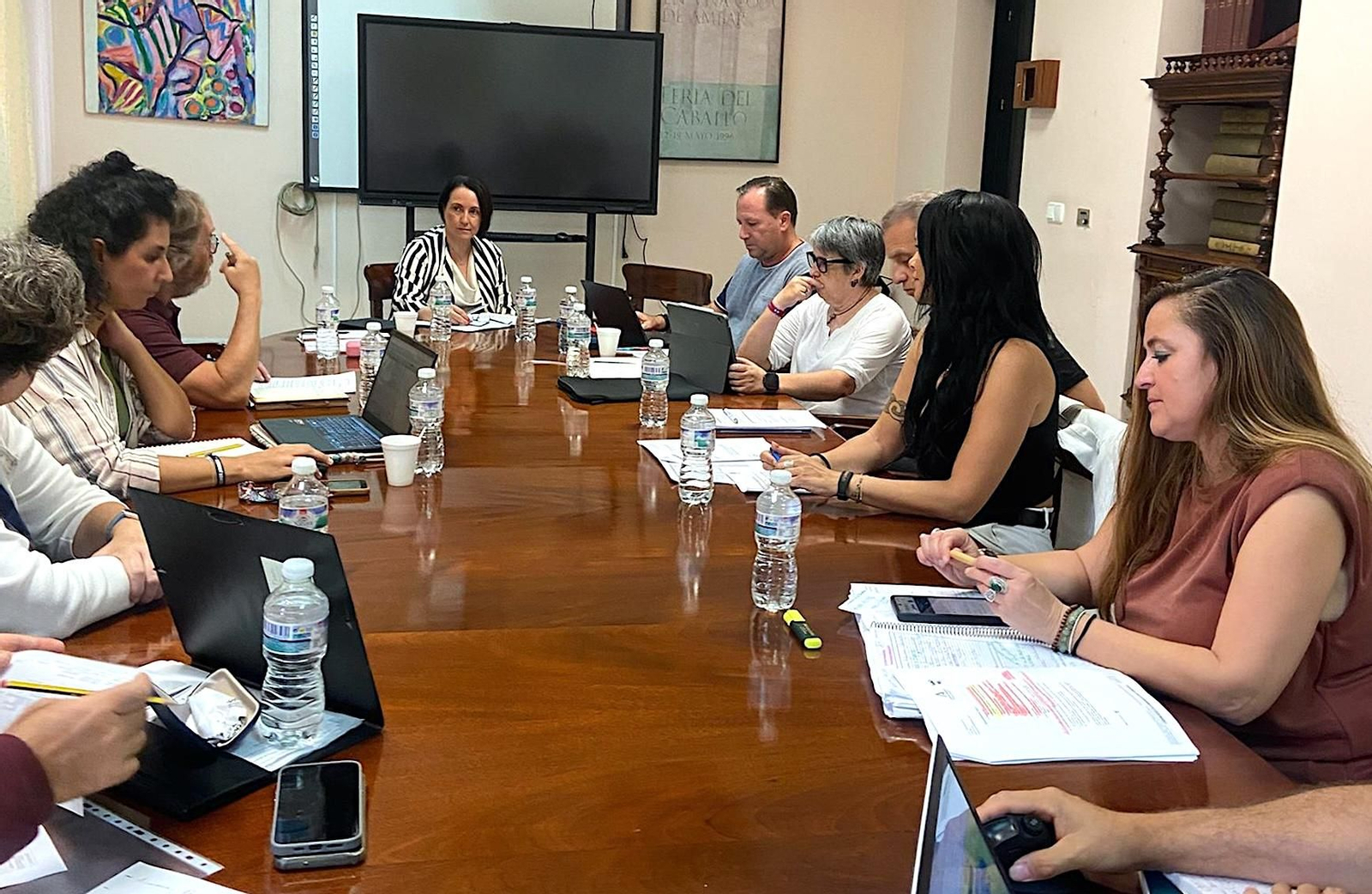 Celebración de la Comisión de Absentismo.