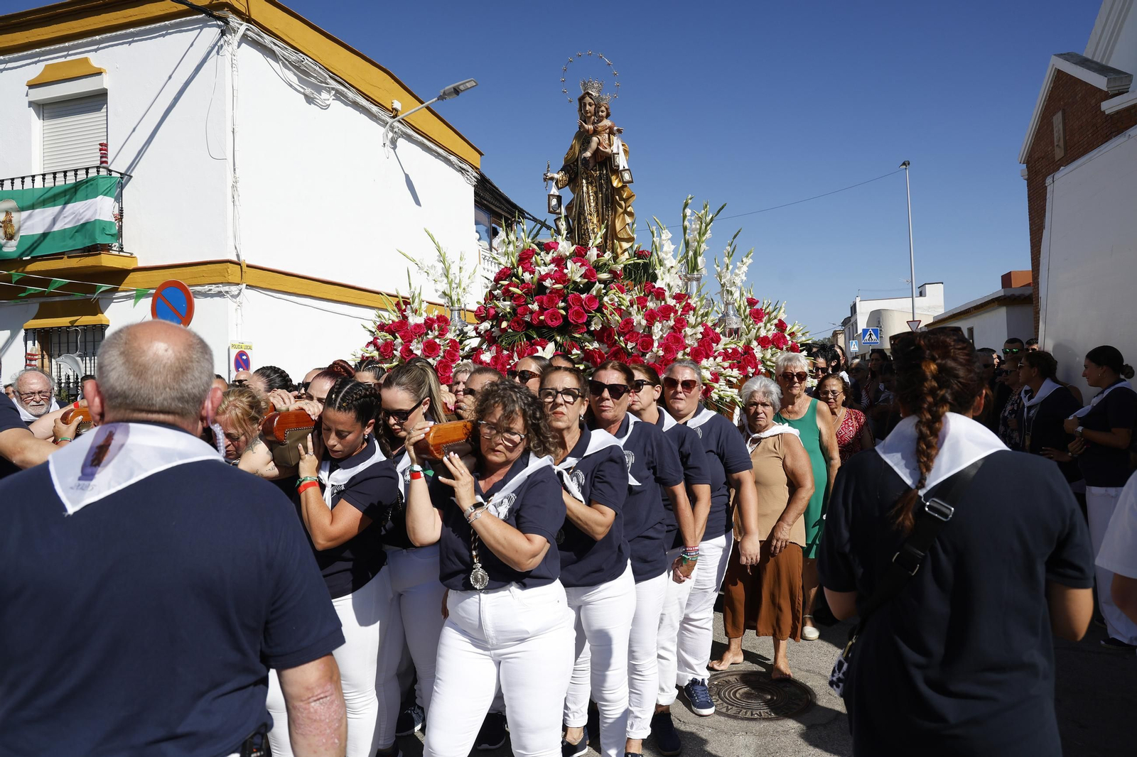 Las fotografías de la procesión de la Virgen del Carmen de Pescadores