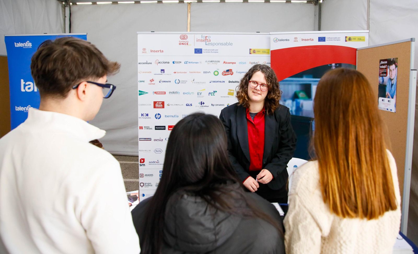 Las imágenes de la Inauguración de la Feria de Empleo 2025 en la Universidad de Almería