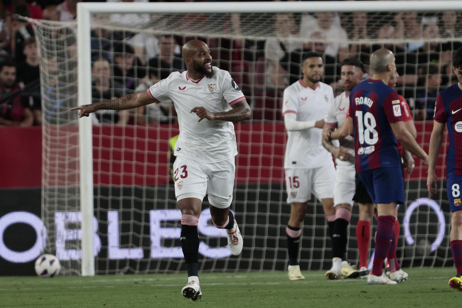 Las imágenes del Sevilla - Barcelona
