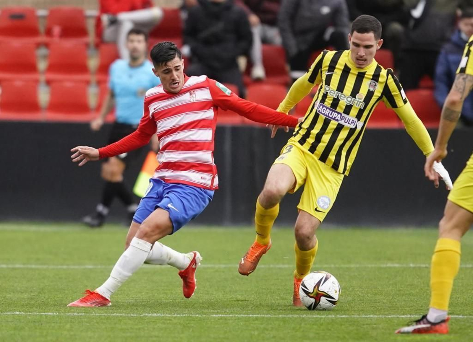 Imagen del último partido jugado por el Atlético Pulpileño.